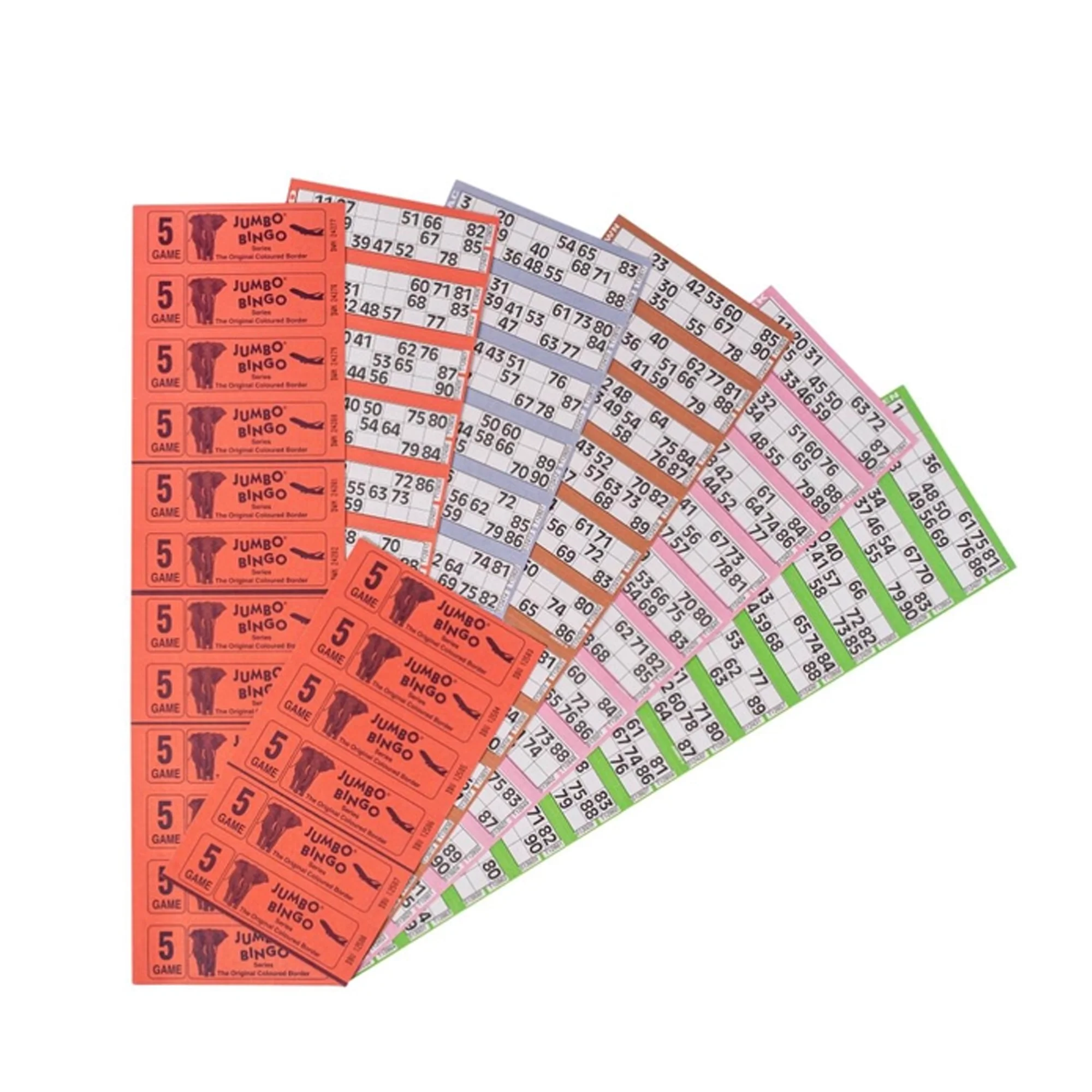 5 Ticket-12 To View Bingo Book