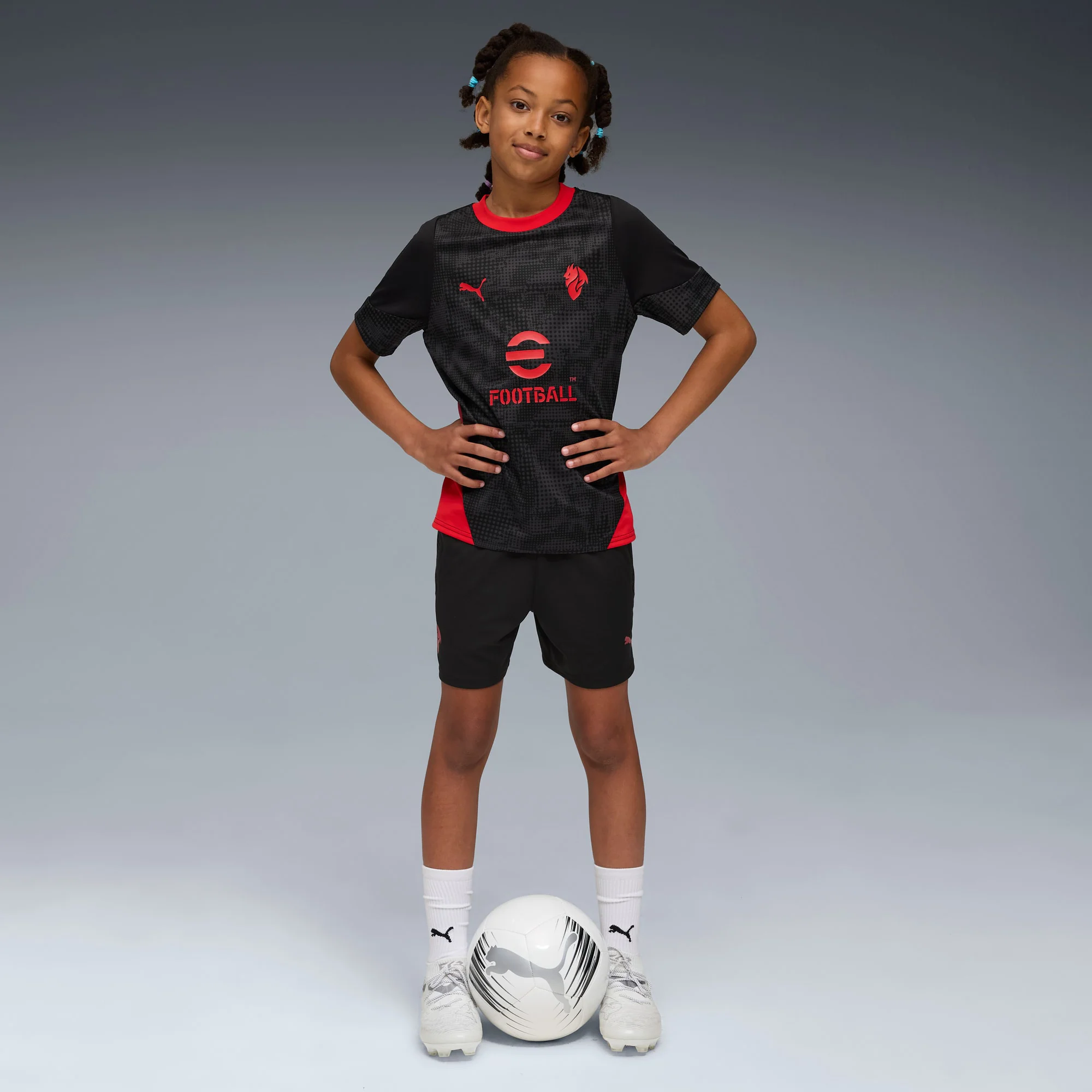 AC Milan 25/26 Training Football Jersey Jnr - Image 4