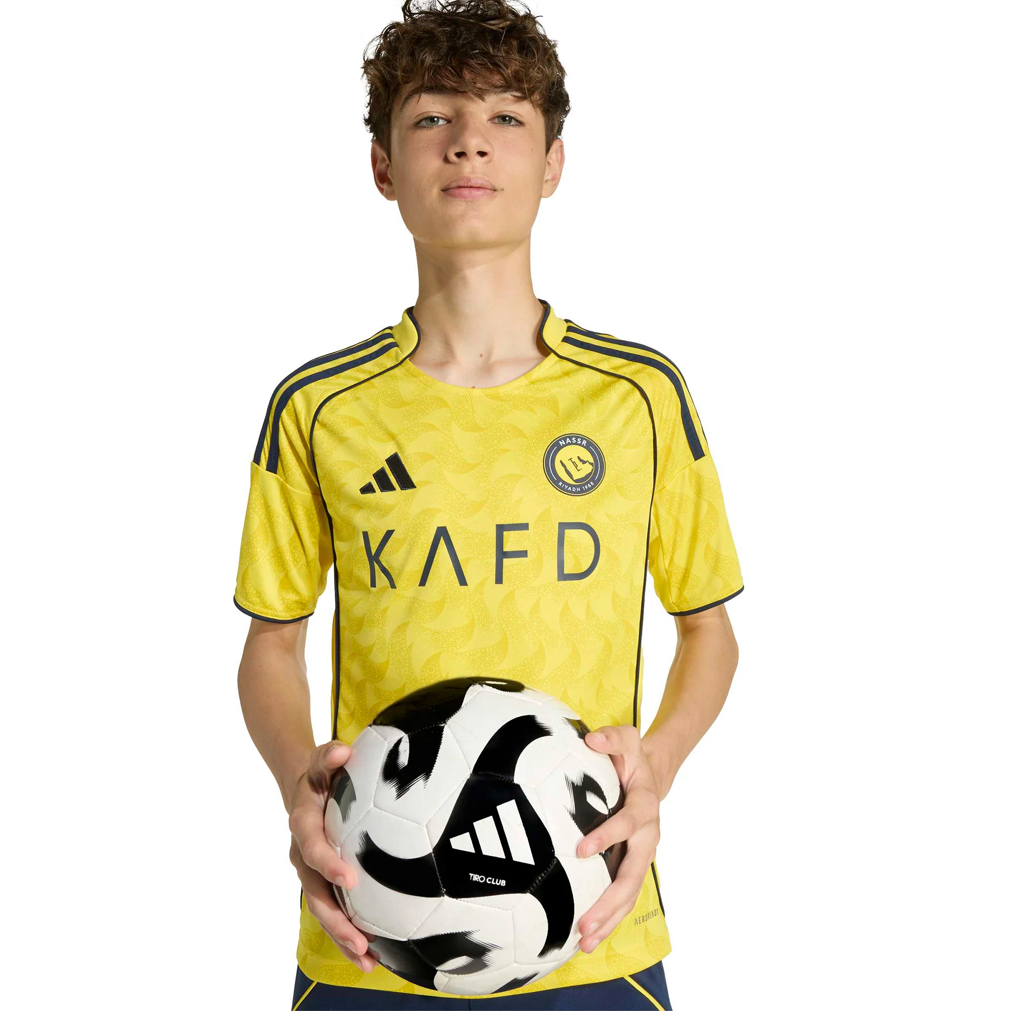 Al Nassr 25/26 Home Football Shirt Jnr - Image 5
