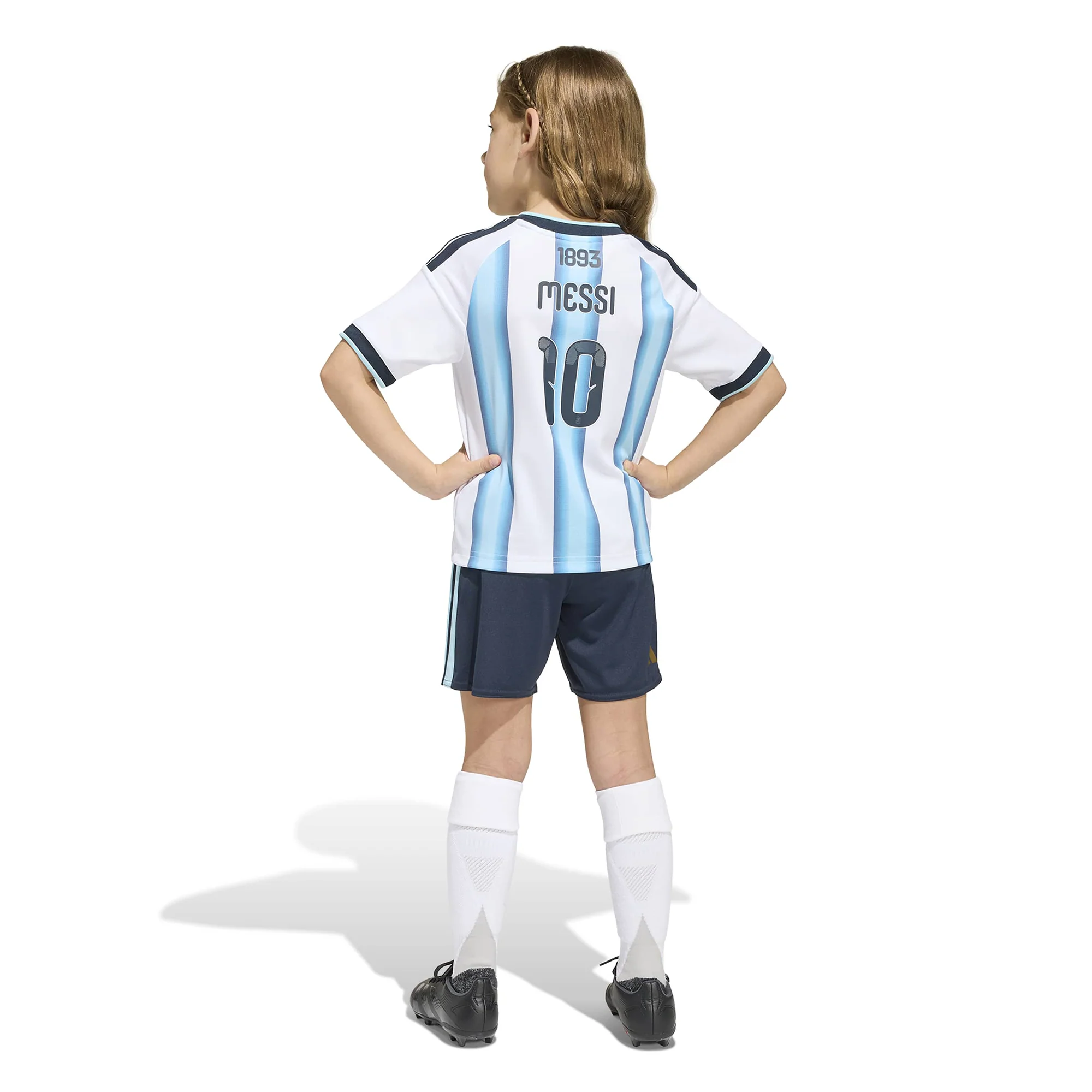 Argentina 26 Home Messi Football Mini Kit - Image 3