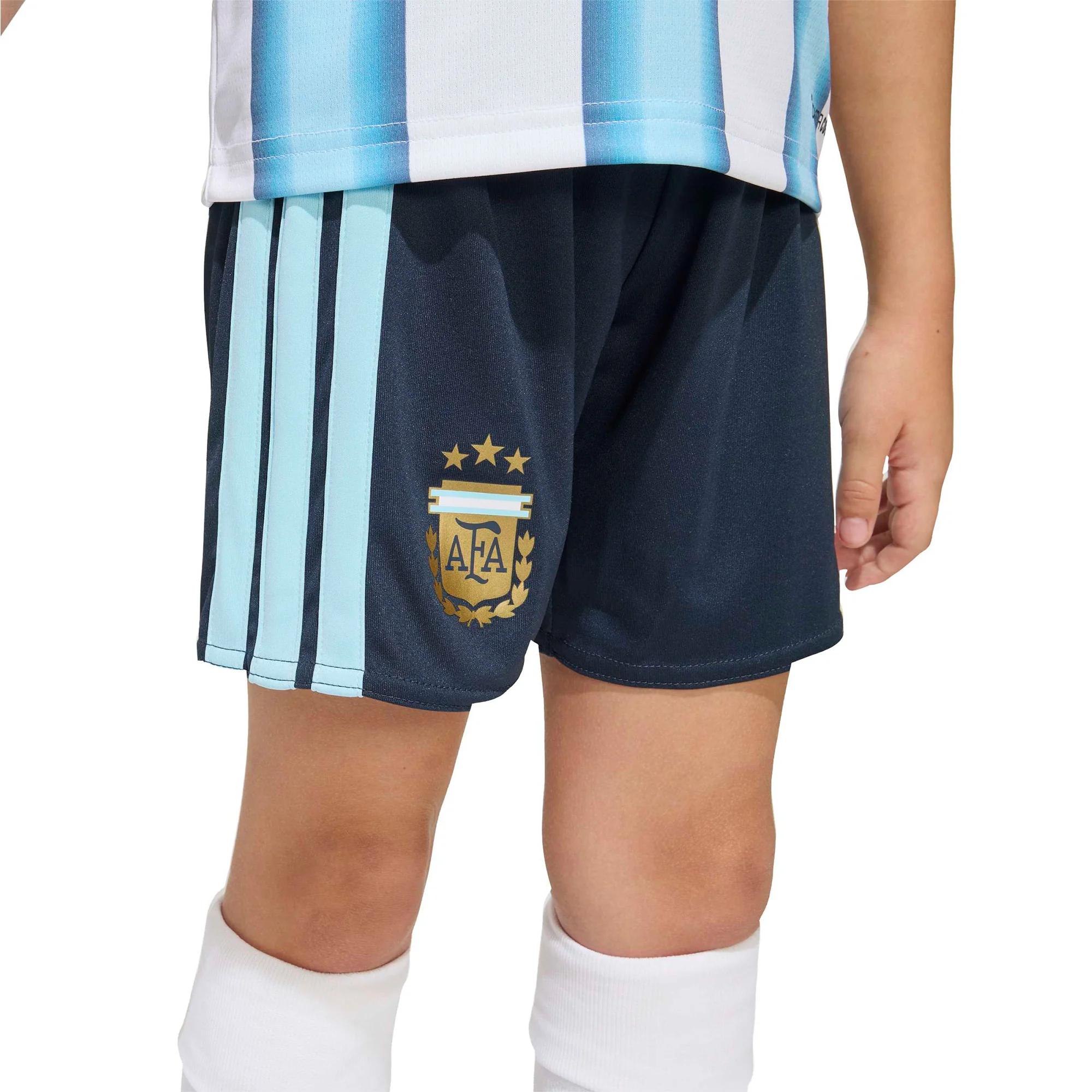 Argentina 26 Home Messi Football Mini Kit - Image 4