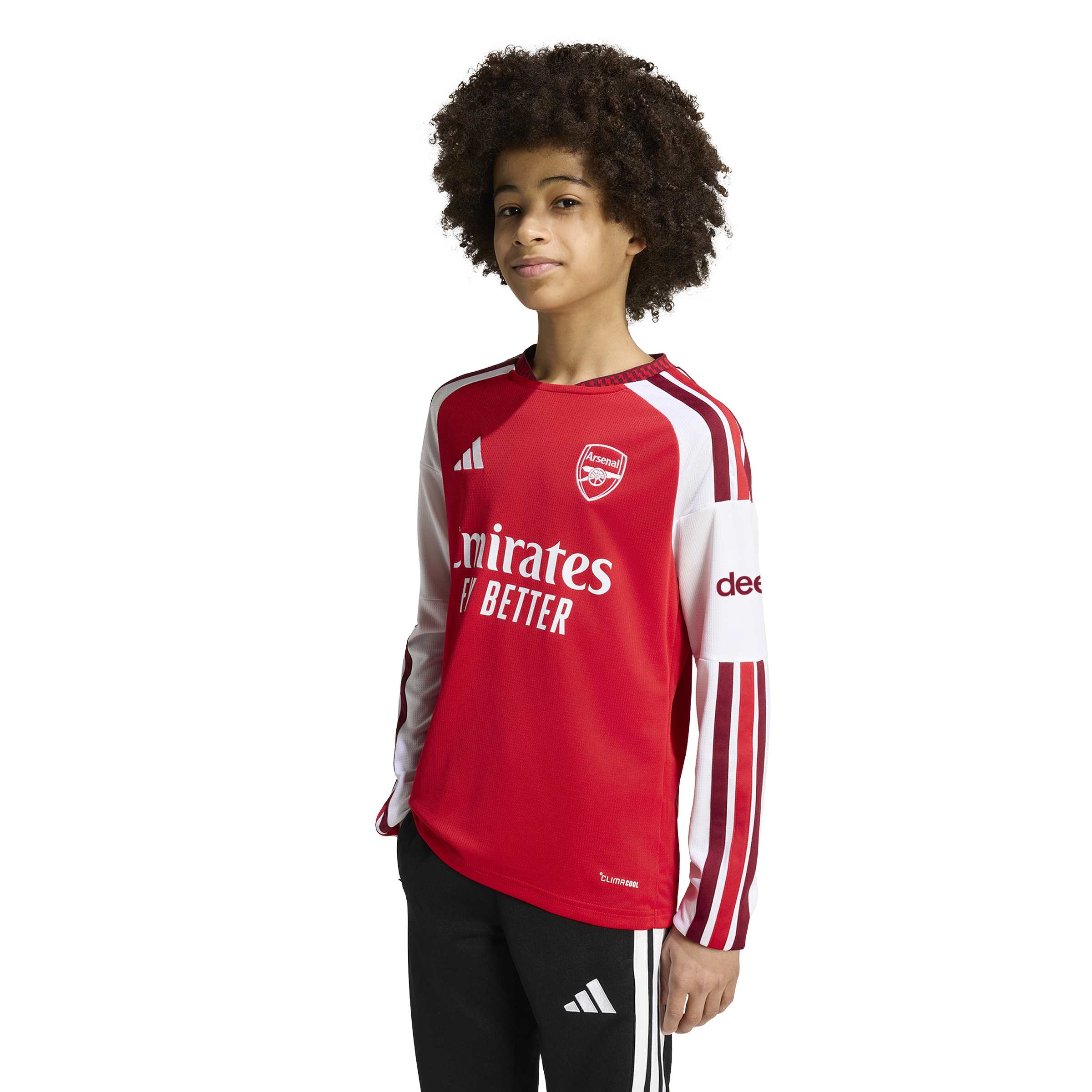 Arsenal 26/27 Home L/S Football Shirt Jnr - Image 2