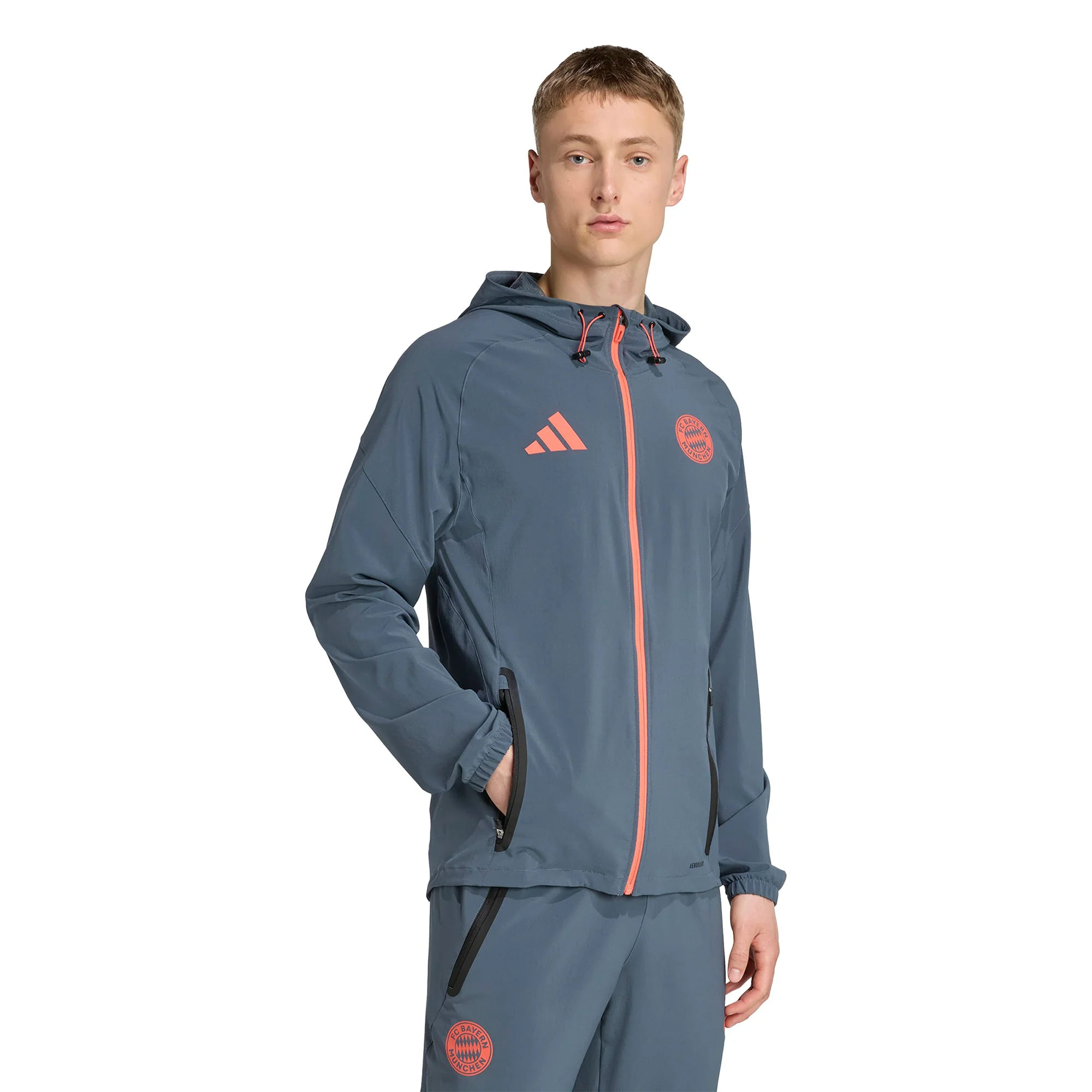 Bayern Munich 25/26 Football Travel Jacket - Image 3
