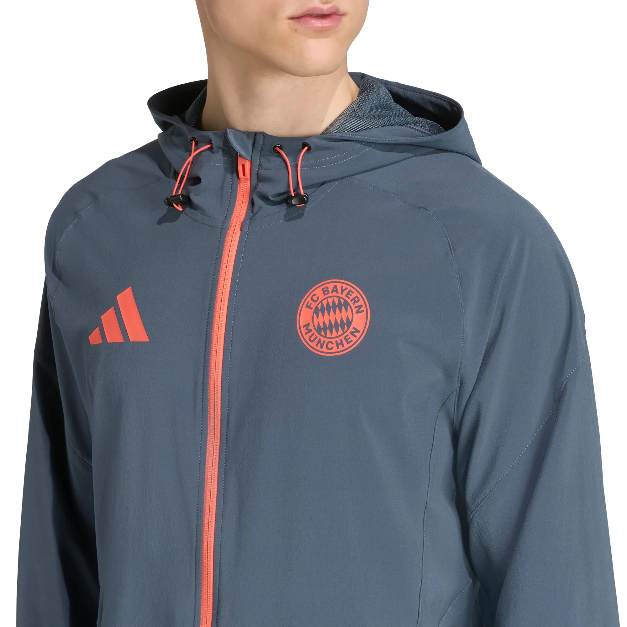 Bayern Munich 25/26 Football Travel Jacket - Image 5