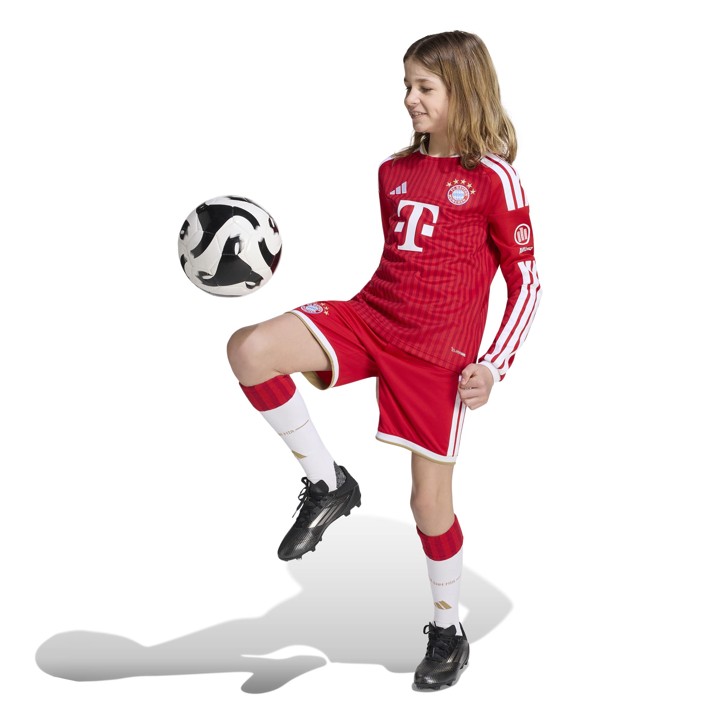 Bayern Munich 26/27 Home L/S Football Shirt Jnr - Image 3