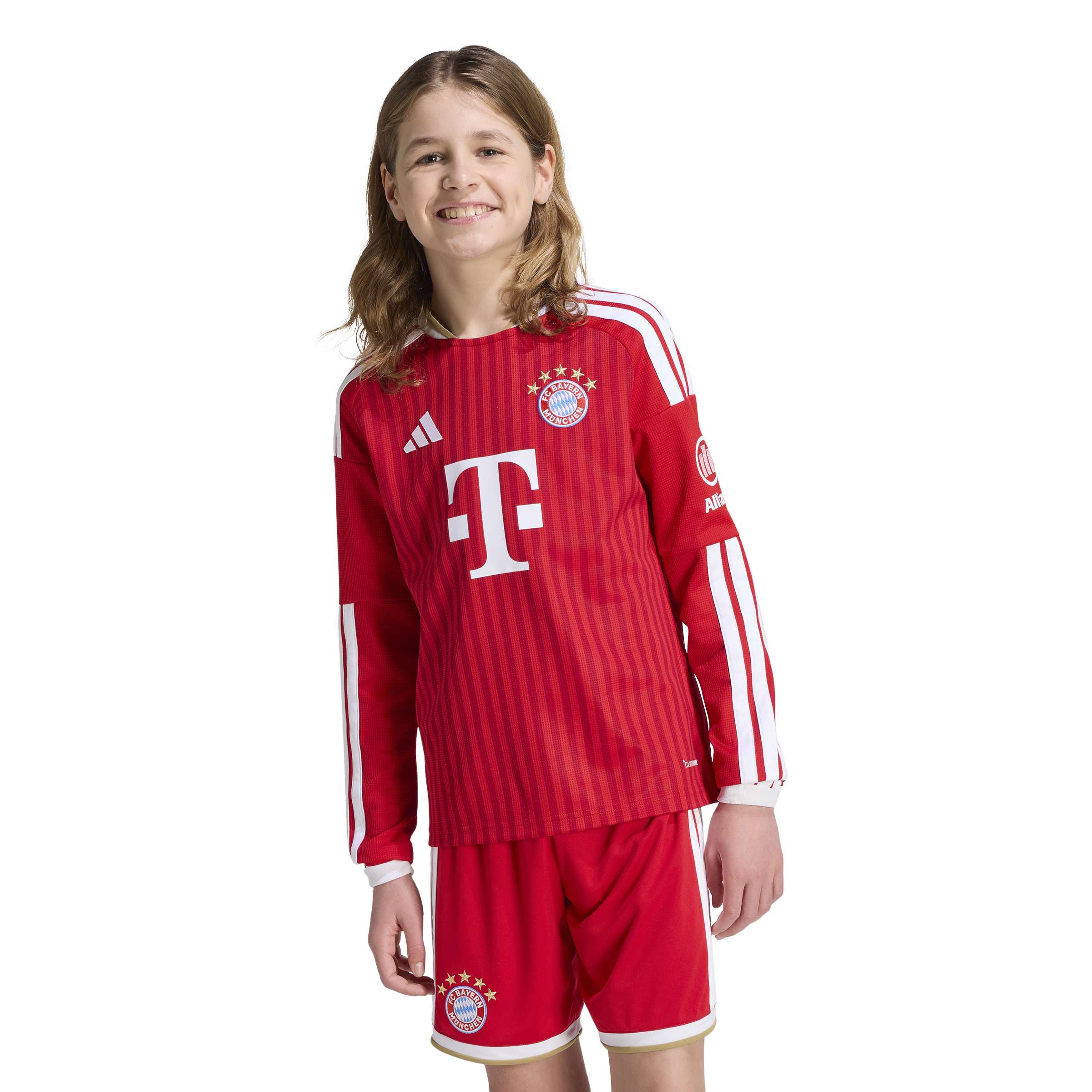 Bayern Munich 26/27 Home L/S Football Shirt Jnr - Image 4