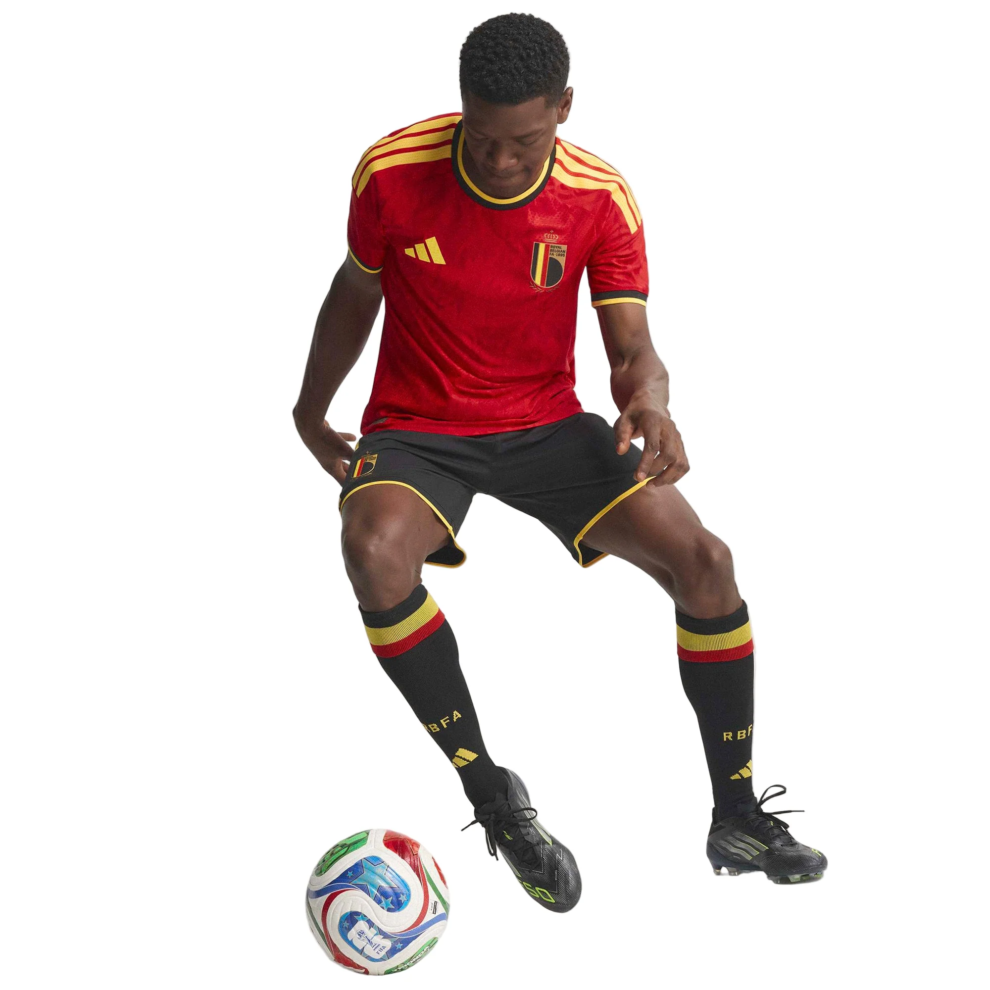 Belgium 26 Home Authentic Football Shirt - Image 3
