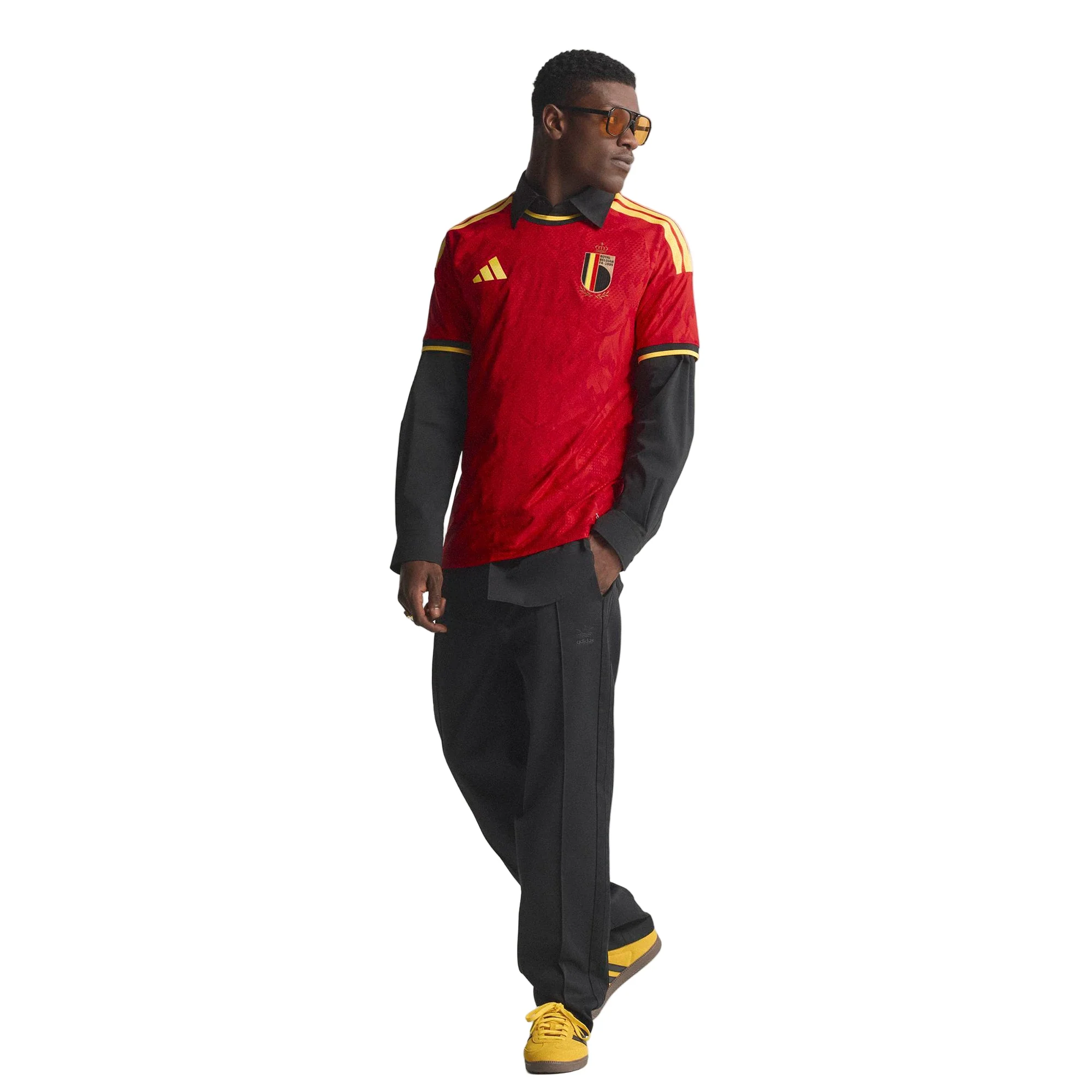Belgium 26 Home Authentic Football Shirt - Image 6