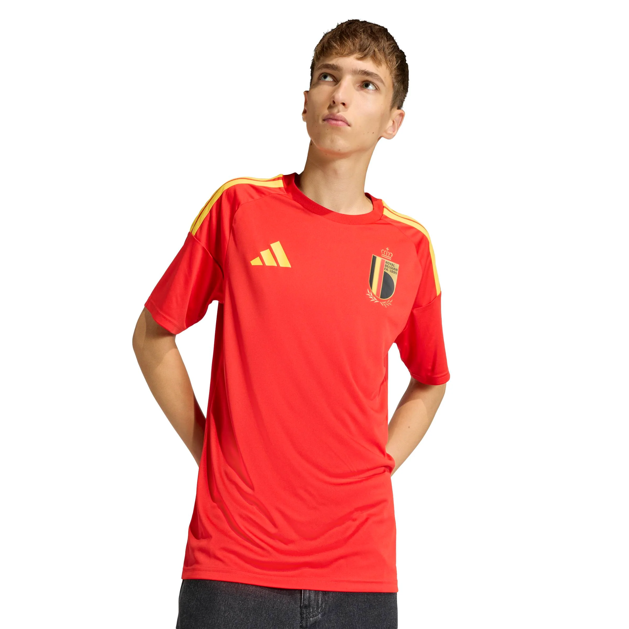 Belgium 26 Home Fan Football Shirt - Image 4
