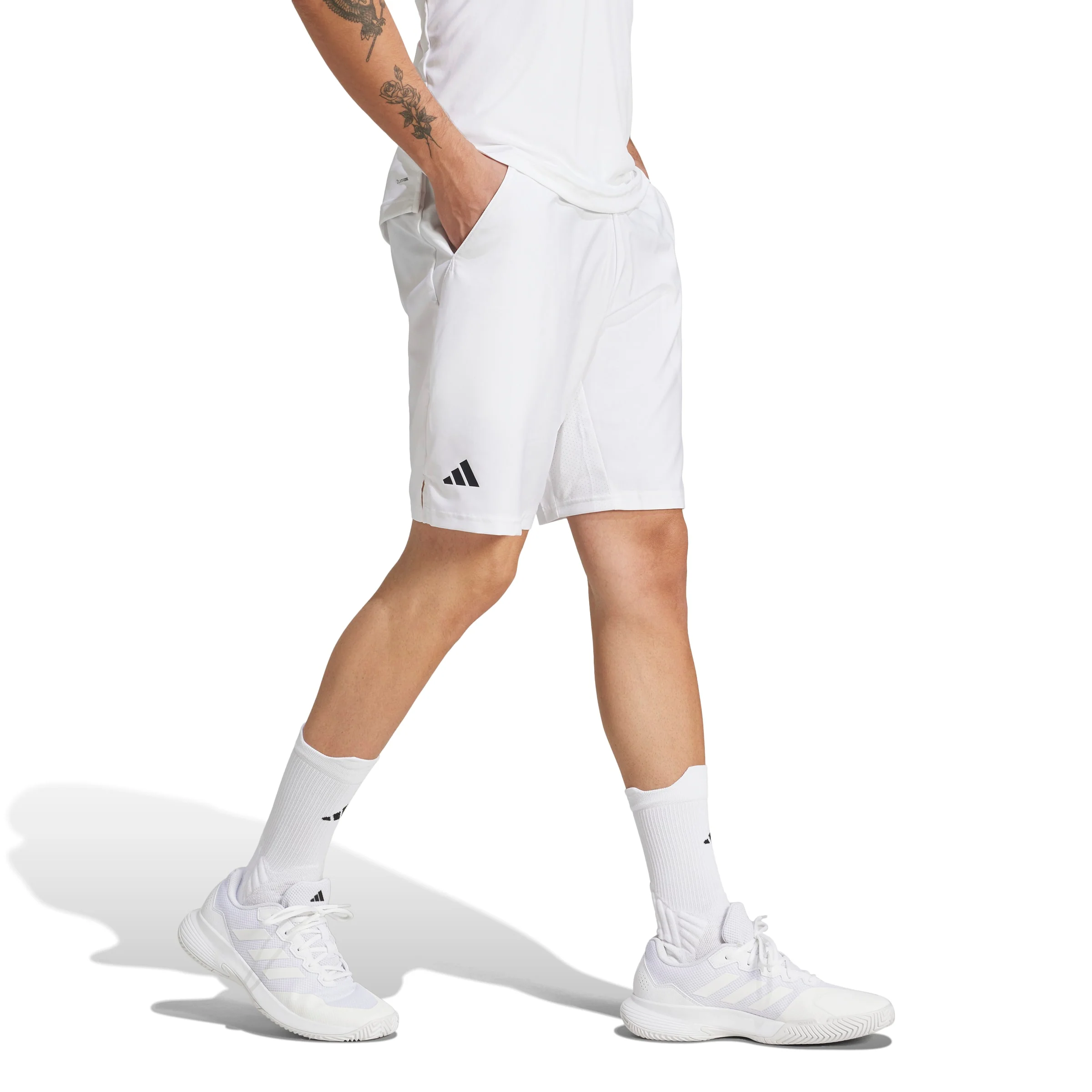 Club Tennis Climacool 3-Stripes Shorts (9inch) - Image 9