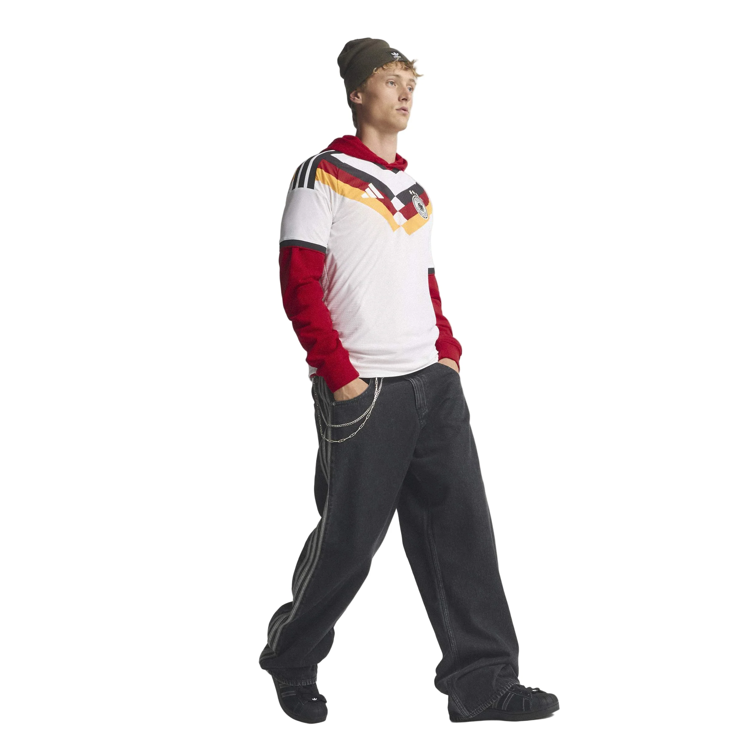 Germany 26 Home Authentic Football Shirt - Image 10