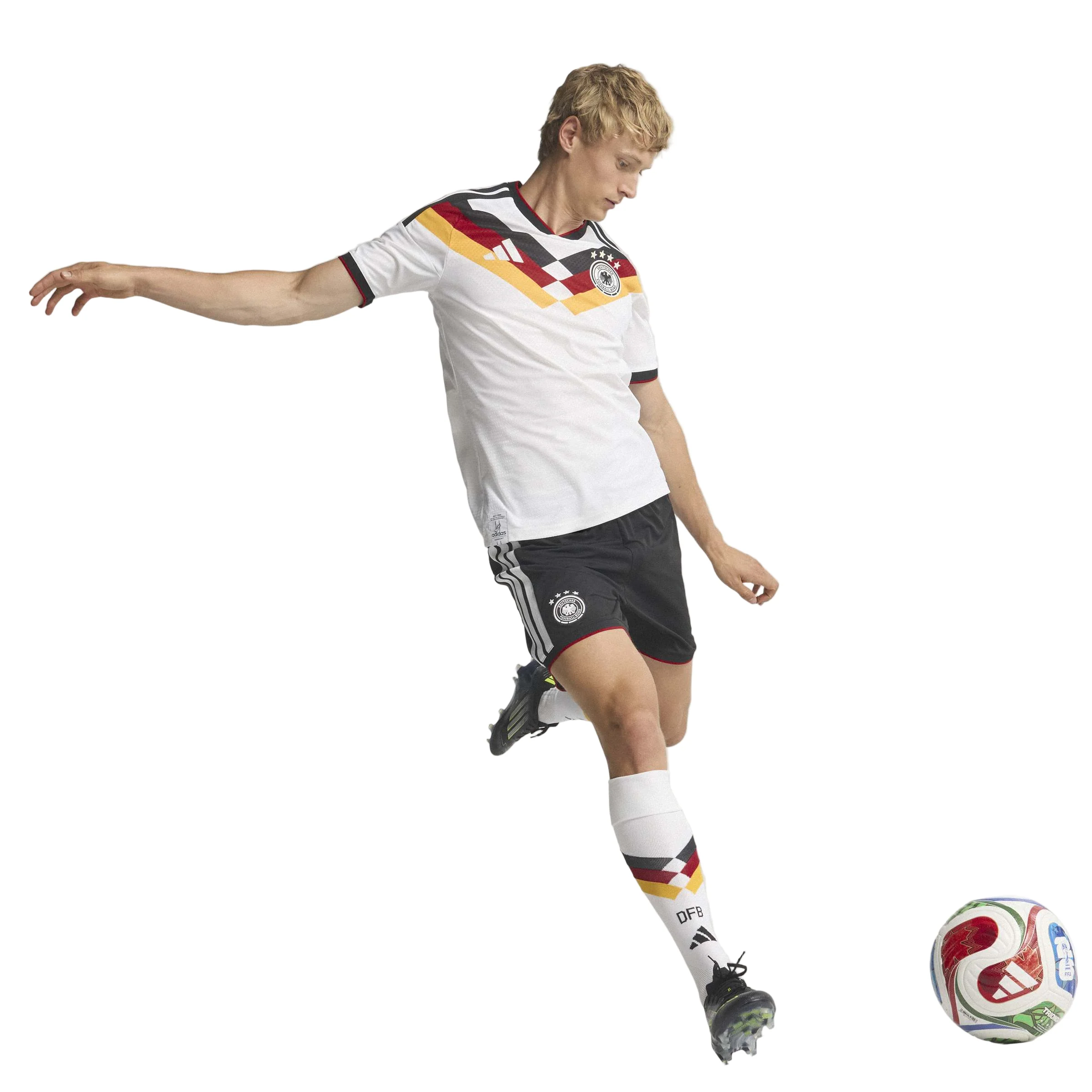 Germany 26 Home Authentic Football Shirt - Image 3
