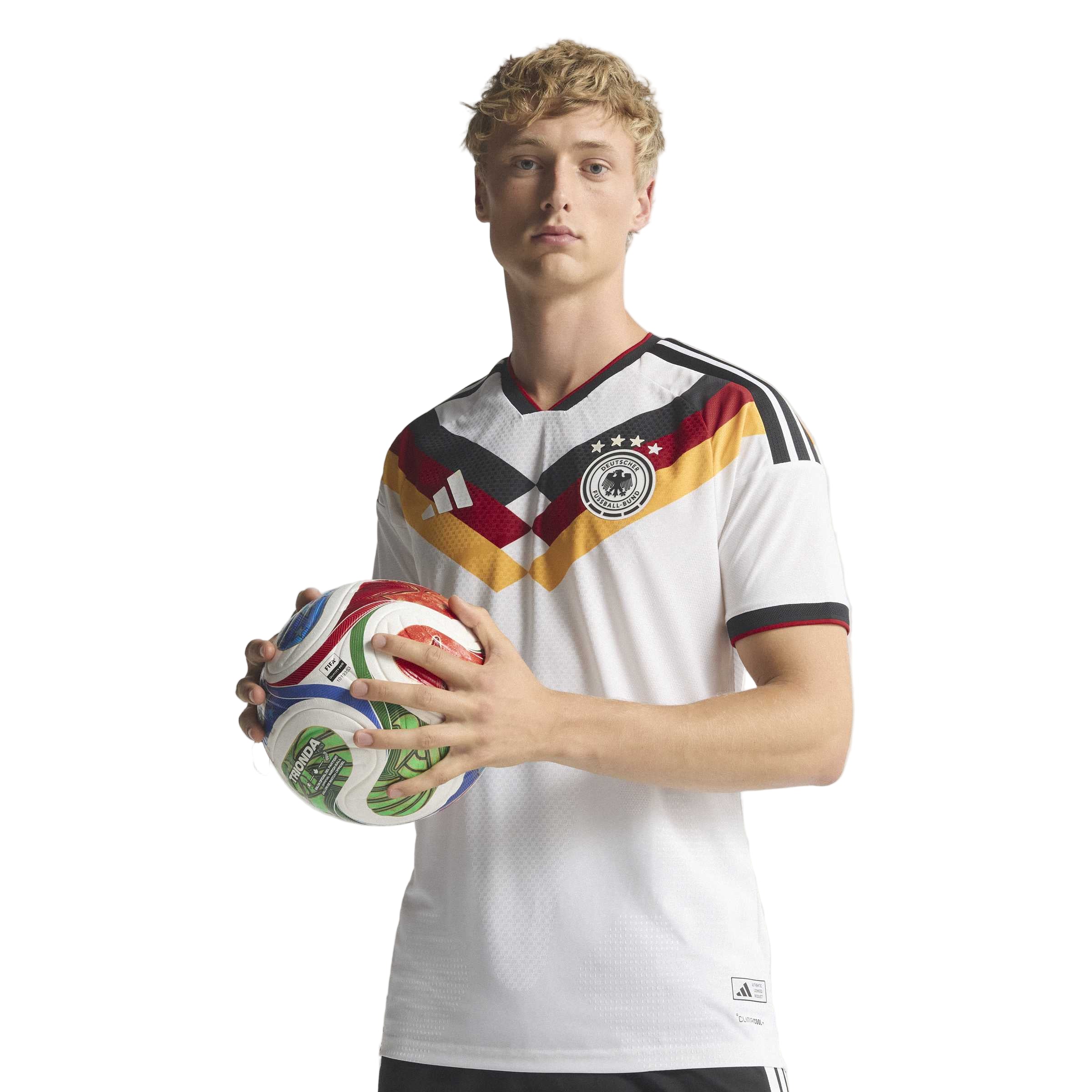 Germany 26 Home Authentic Football Shirt - Image 4