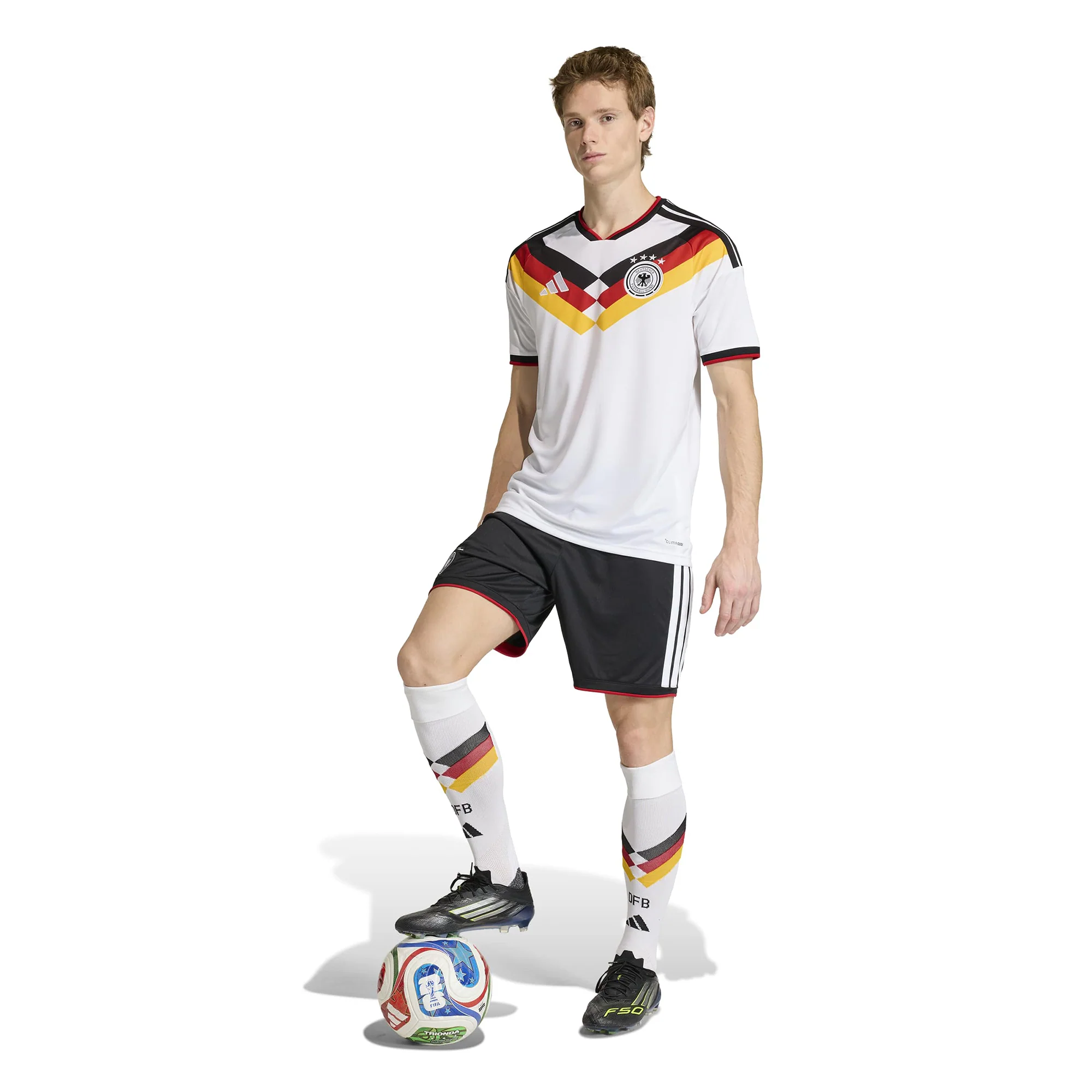 Germany 26 Home Football Shirt - Image 3