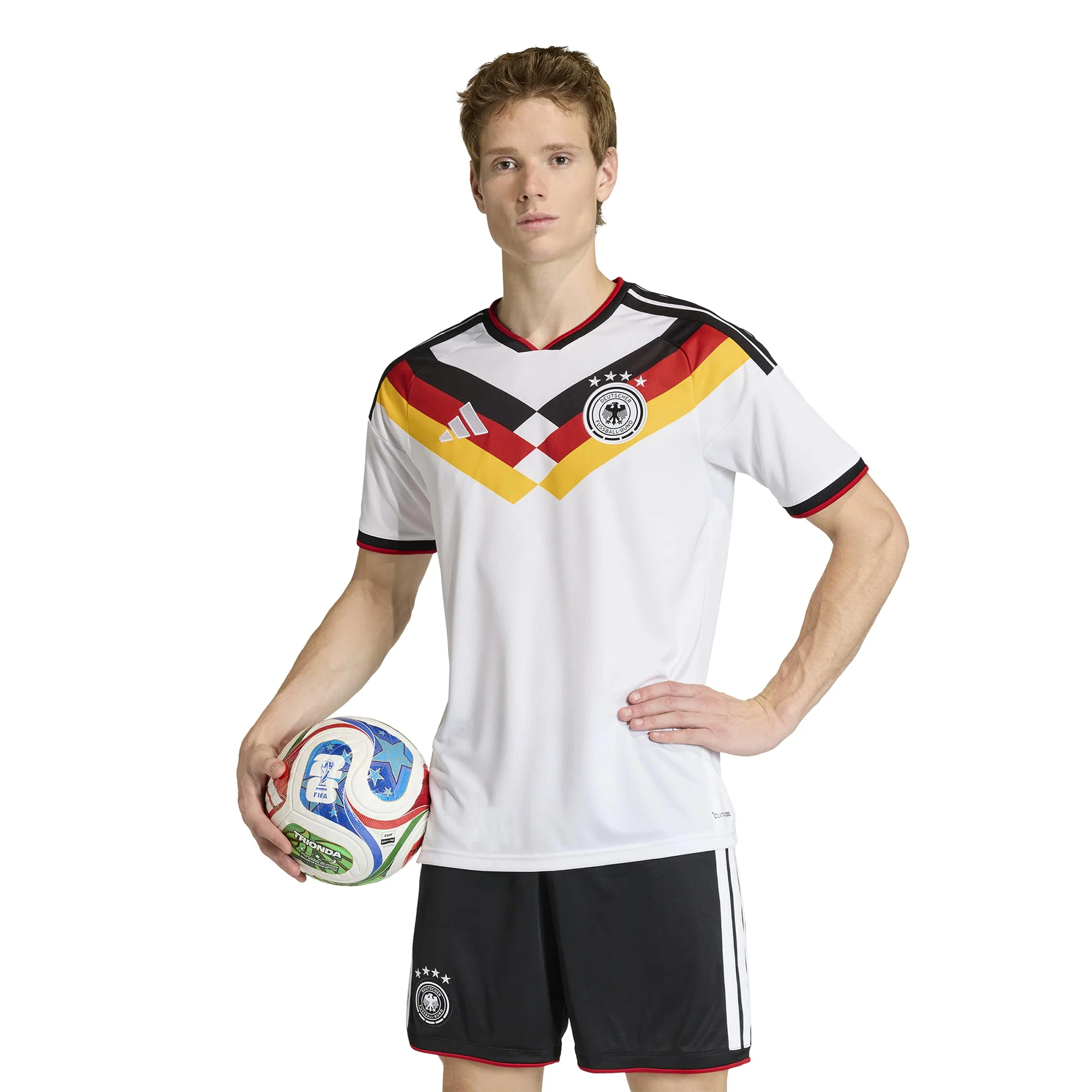 Germany 26 Home Football Shirt - Image 7
