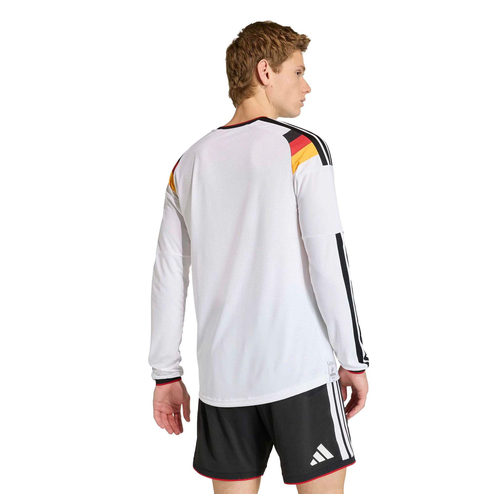 Germany 26 Home Long Sleeve Authentic Football Shirt - Image 2