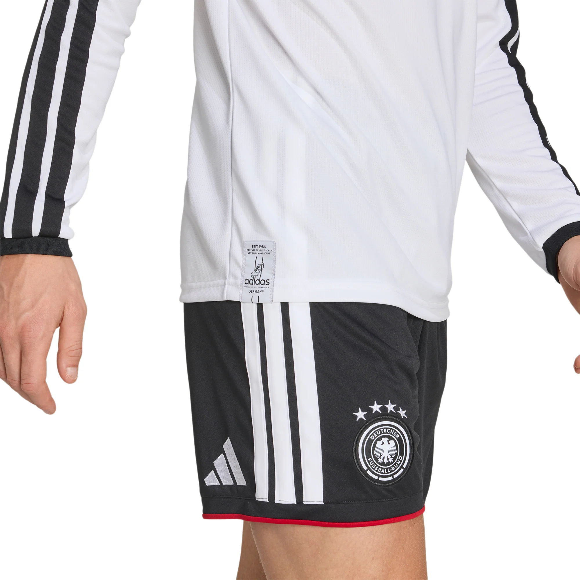 Germany 26 Home Long Sleeve Football Shirt - Image 5