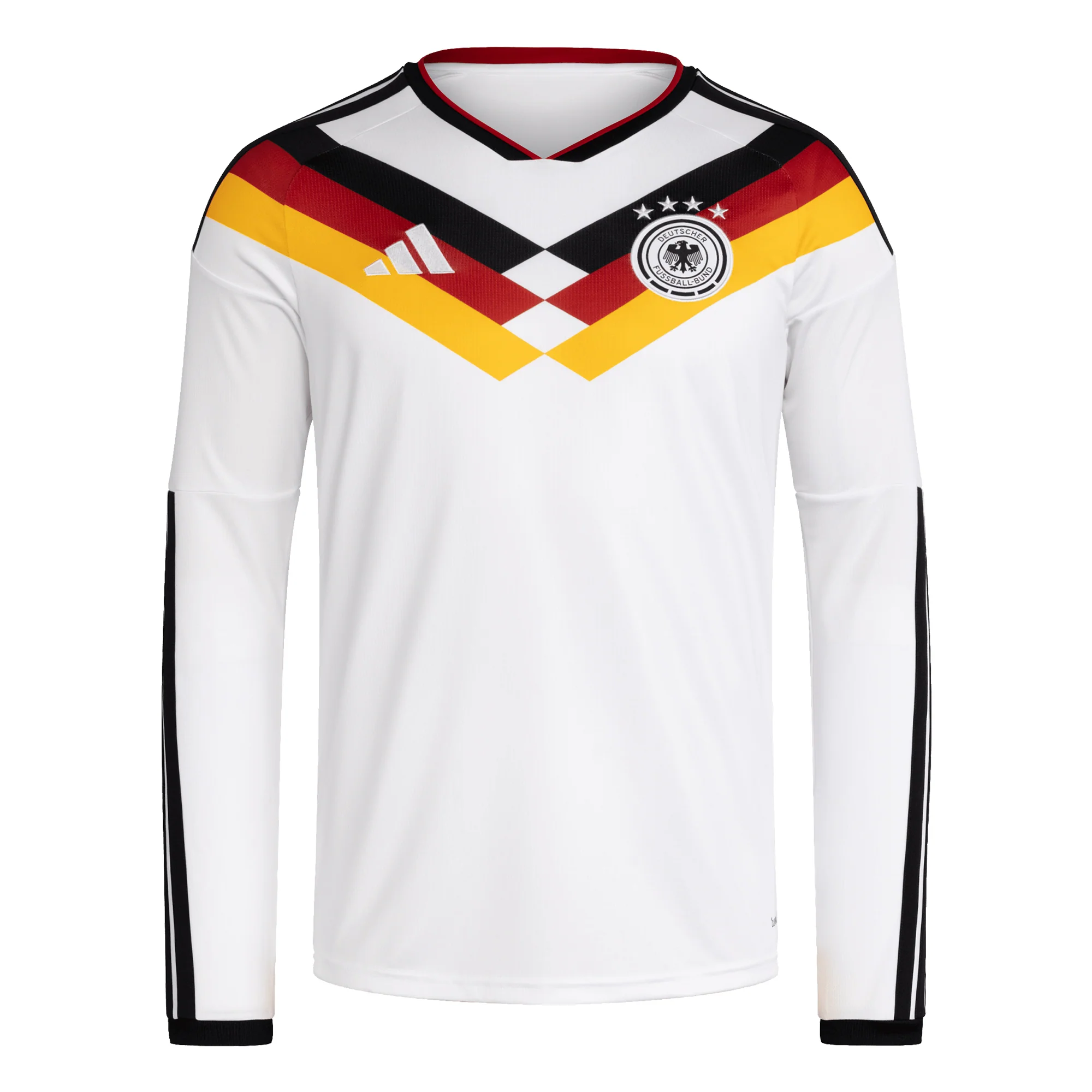 Germany 26 Home Long Sleeve Football Shirt - Image 9