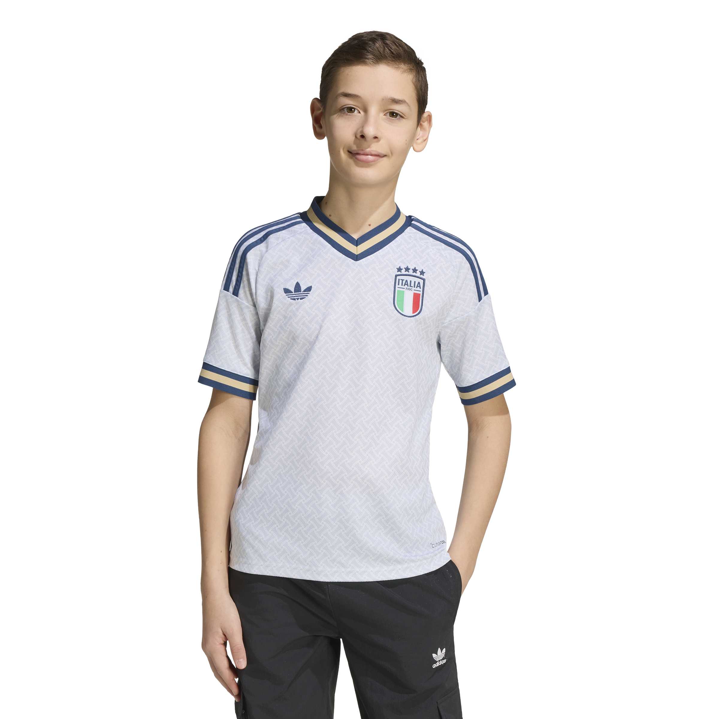 Italy 26 Away Football Shirt Jnr