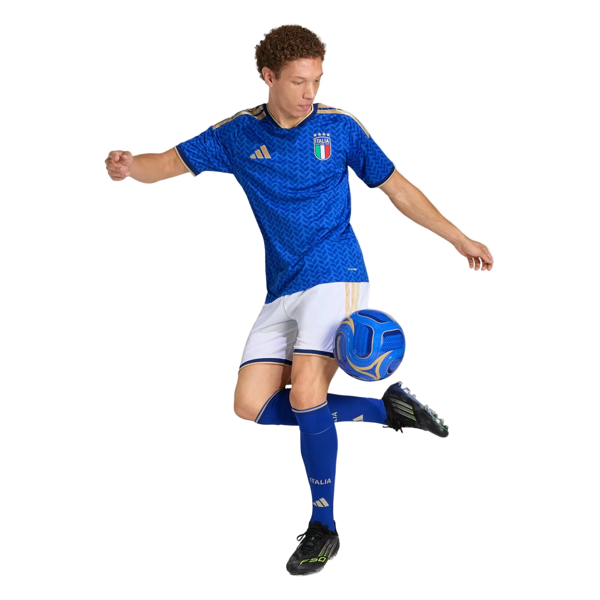 Italy 26 Home Football Football Shorts - Image 3