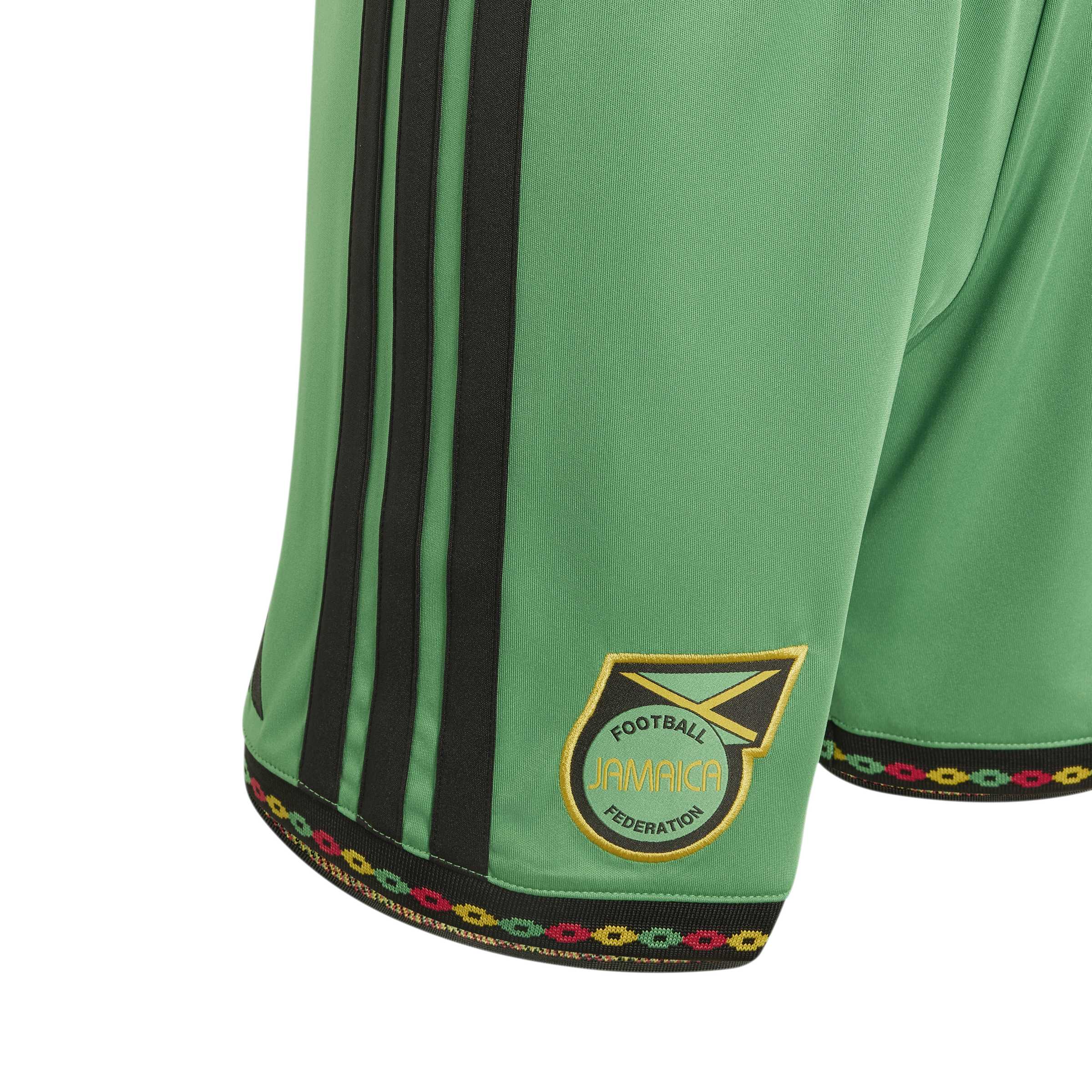 Jamaica 26 Home Football Shorts Jnr - Image 4