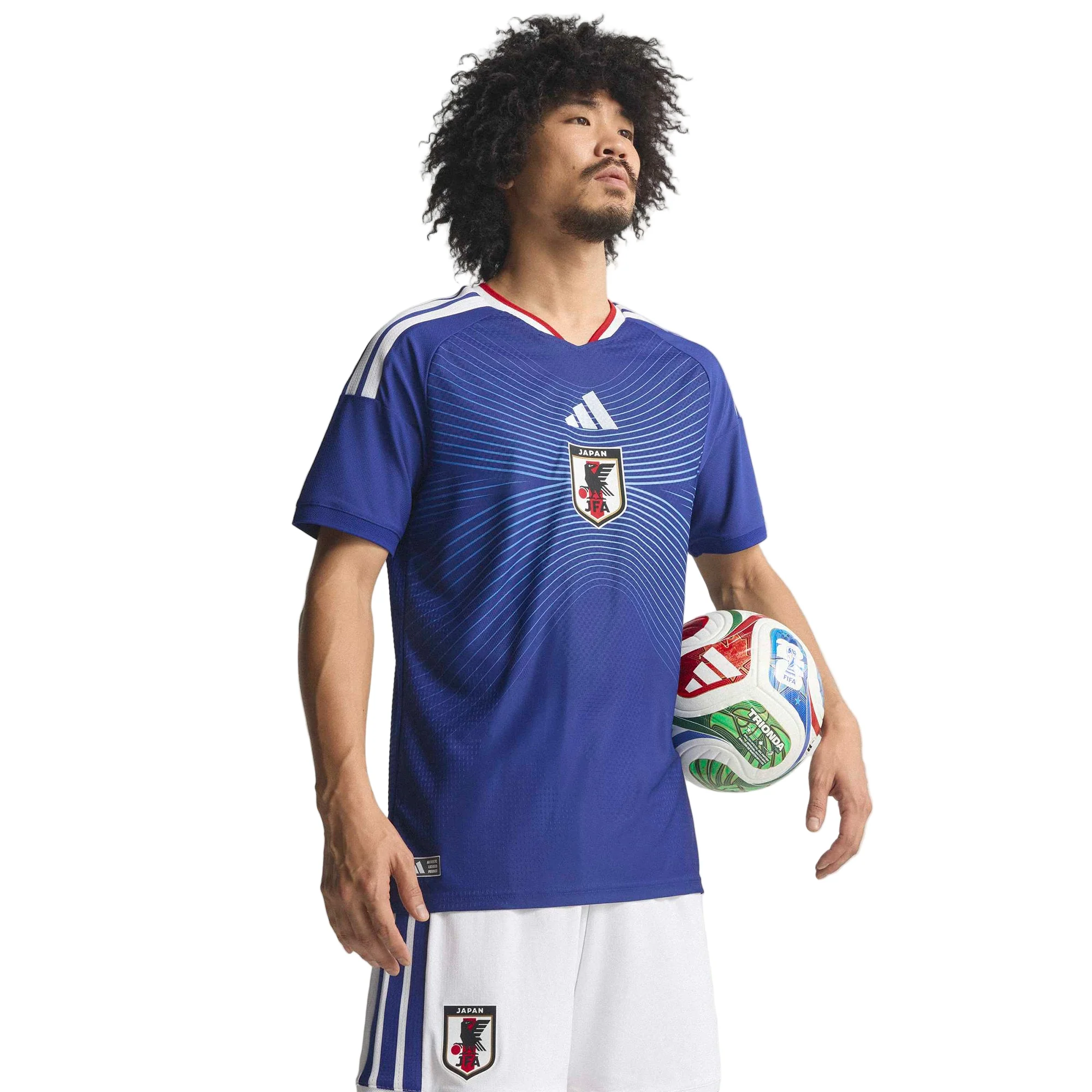 Japan 26 Home Authentic Football Shirt - Image 3