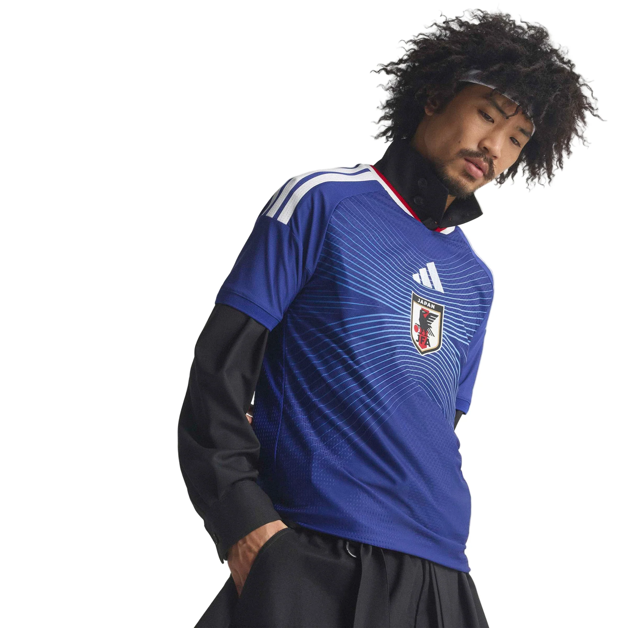 Japan 26 Home Authentic Football Shirt - Image 7