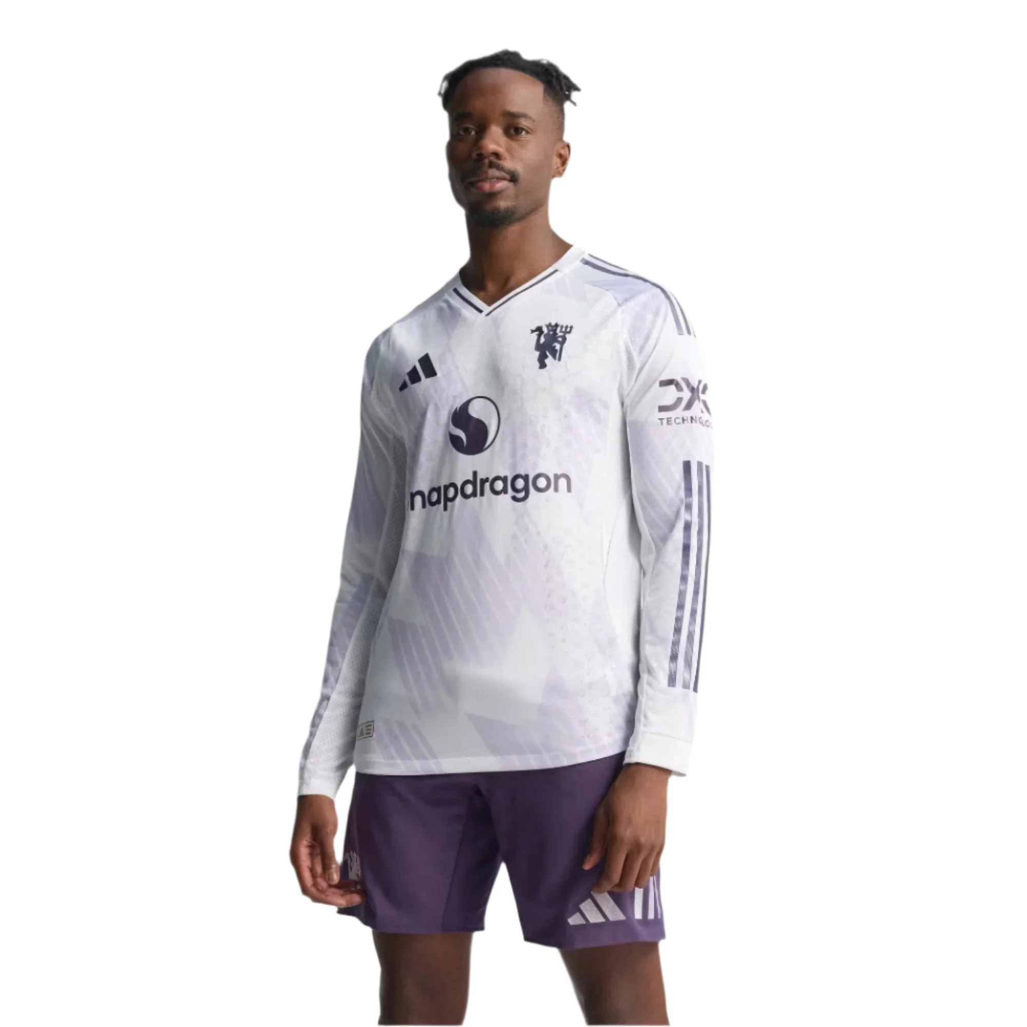 Man Utd 25/26 Away Authentic L/S Football Shirt