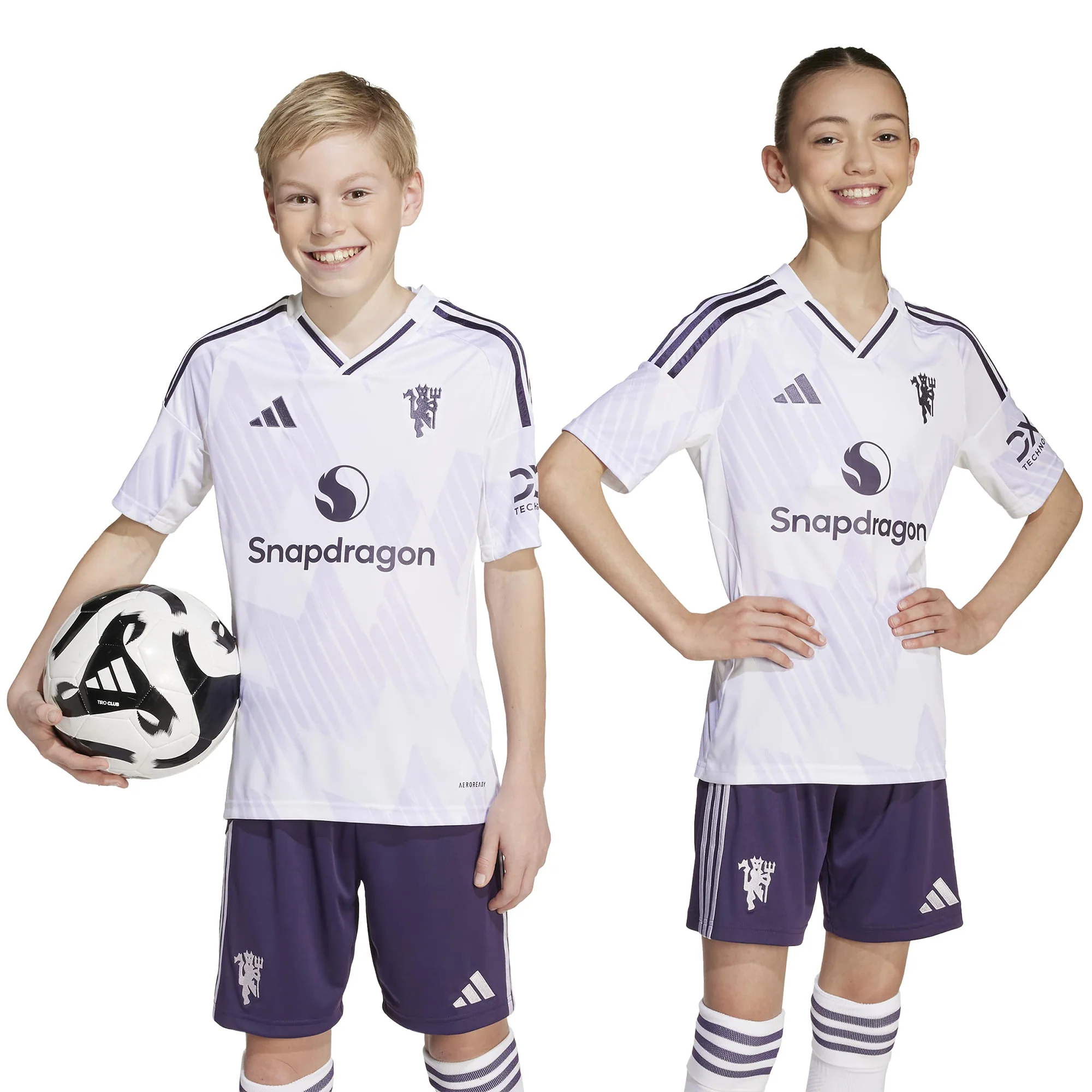 Man Utd 25/26 Away Football Shirt Jnr