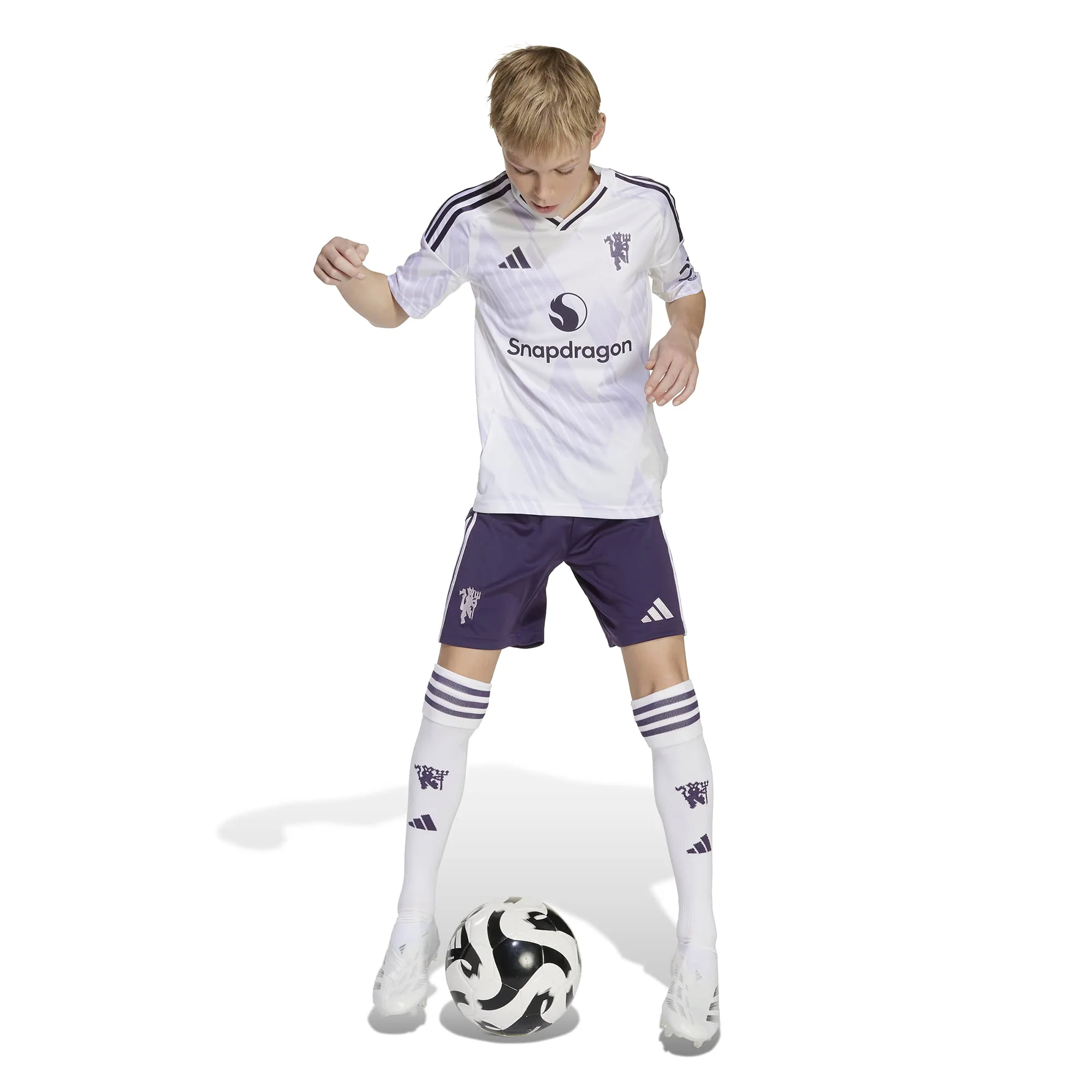 Man Utd 25/26 Away Football Shirt Jnr - Image 5