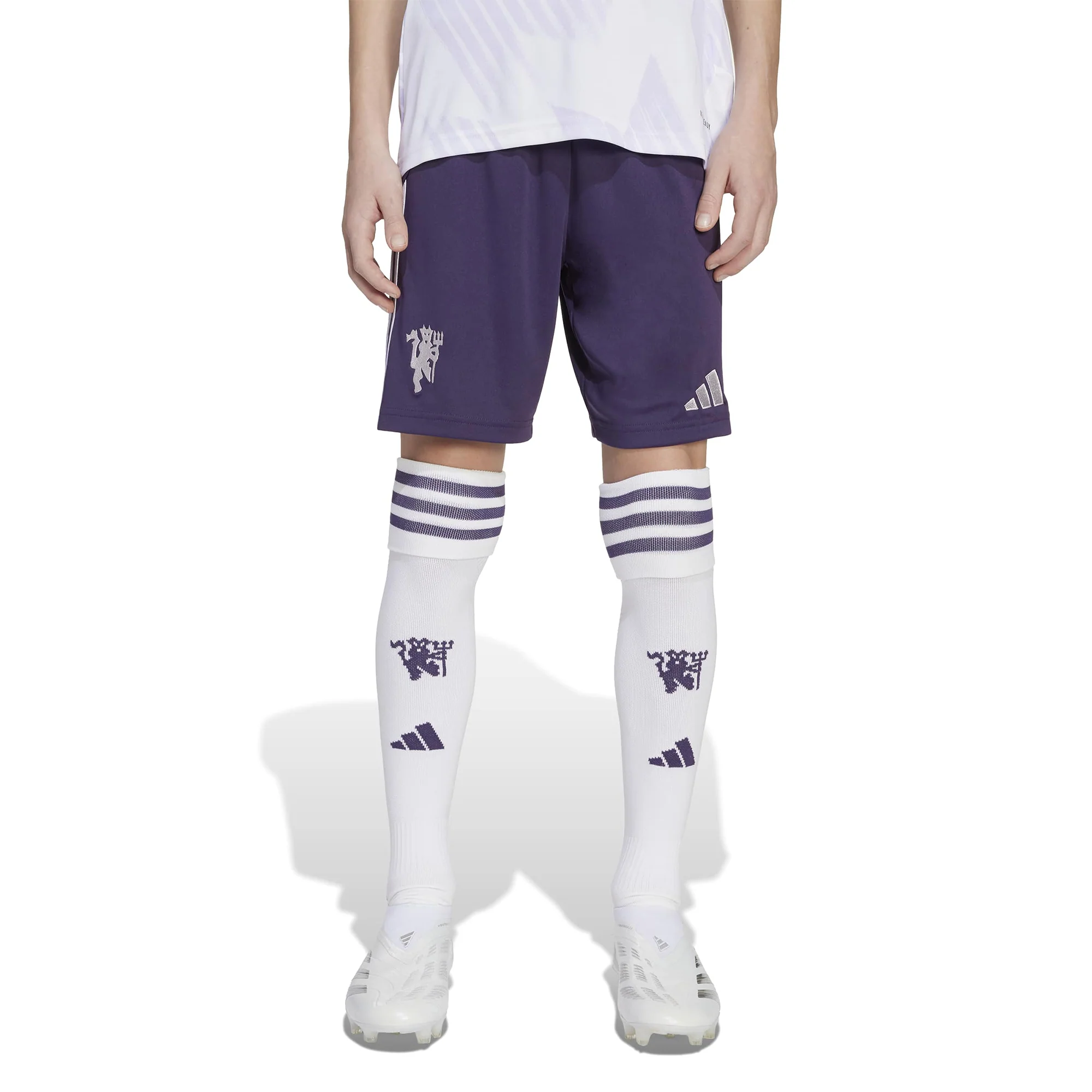 Man Utd 25/26 Away Football Shorts Jnr