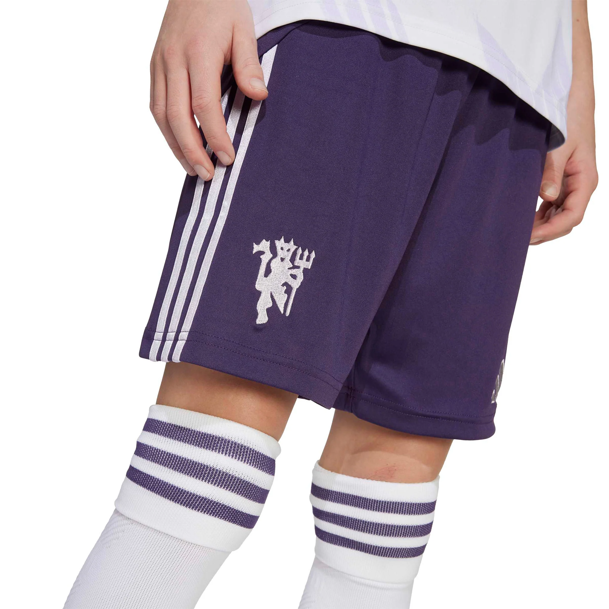 Man Utd 25/26 Away Football Shorts Jnr - Image 4