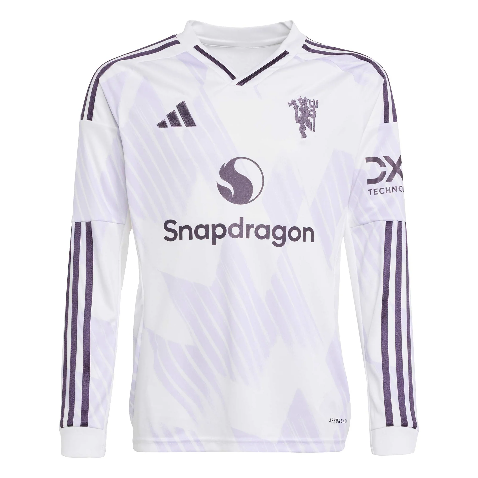 Man Utd 25/26 Away L/S Football Shirt Jnr - Image 9