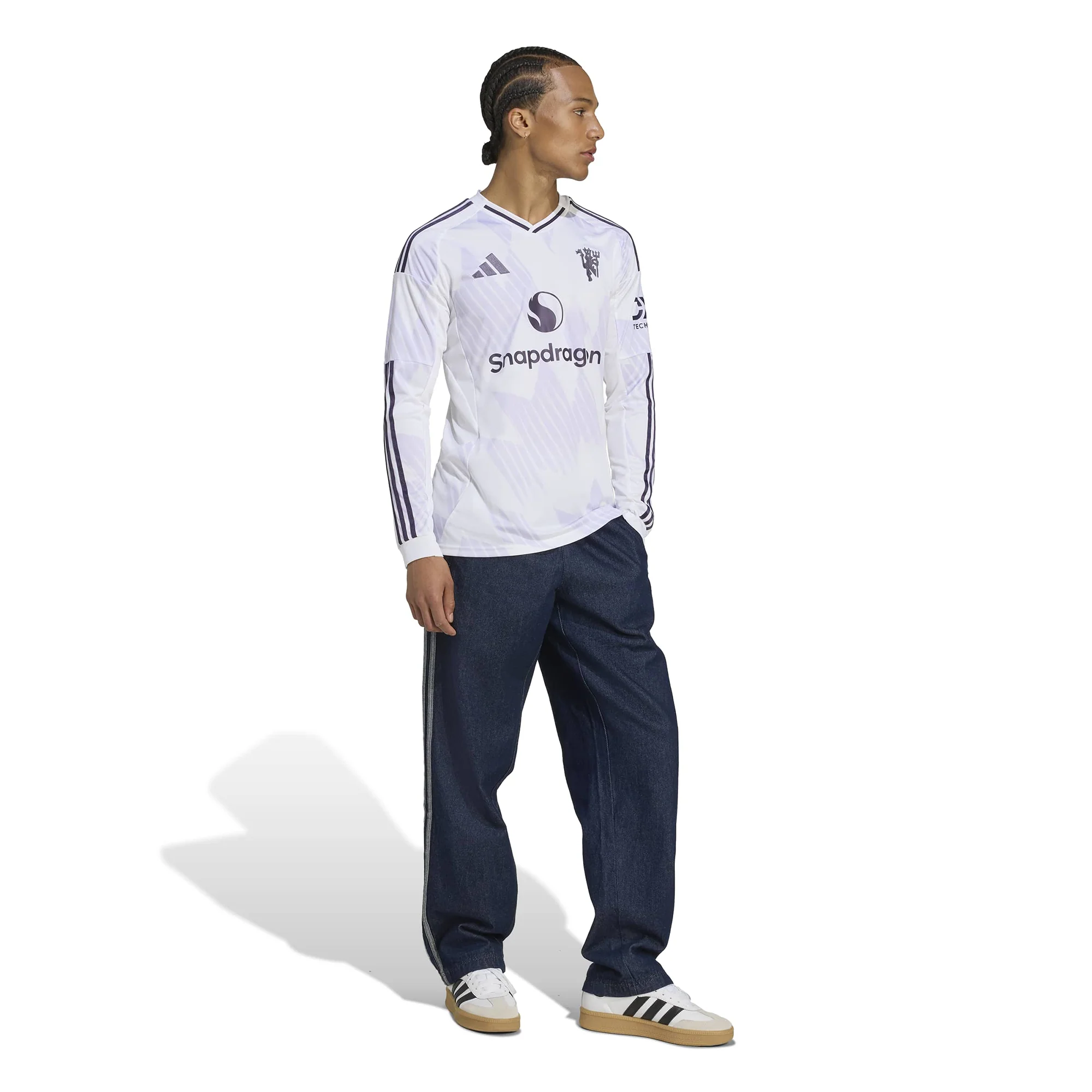 Man Utd 25/26 Away L/S Football Shirt - Image 3