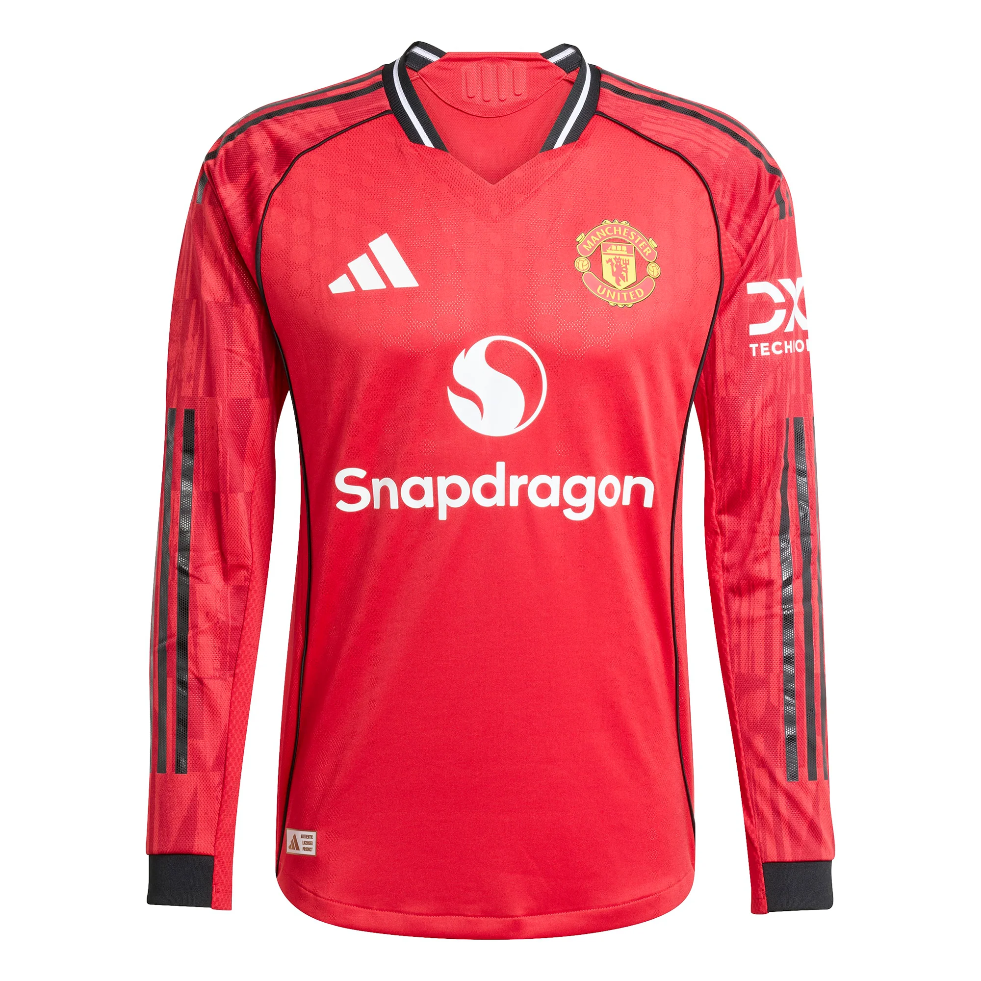 Man Utd 25/26 Home Authentic L/S Football Shirt - Image 11