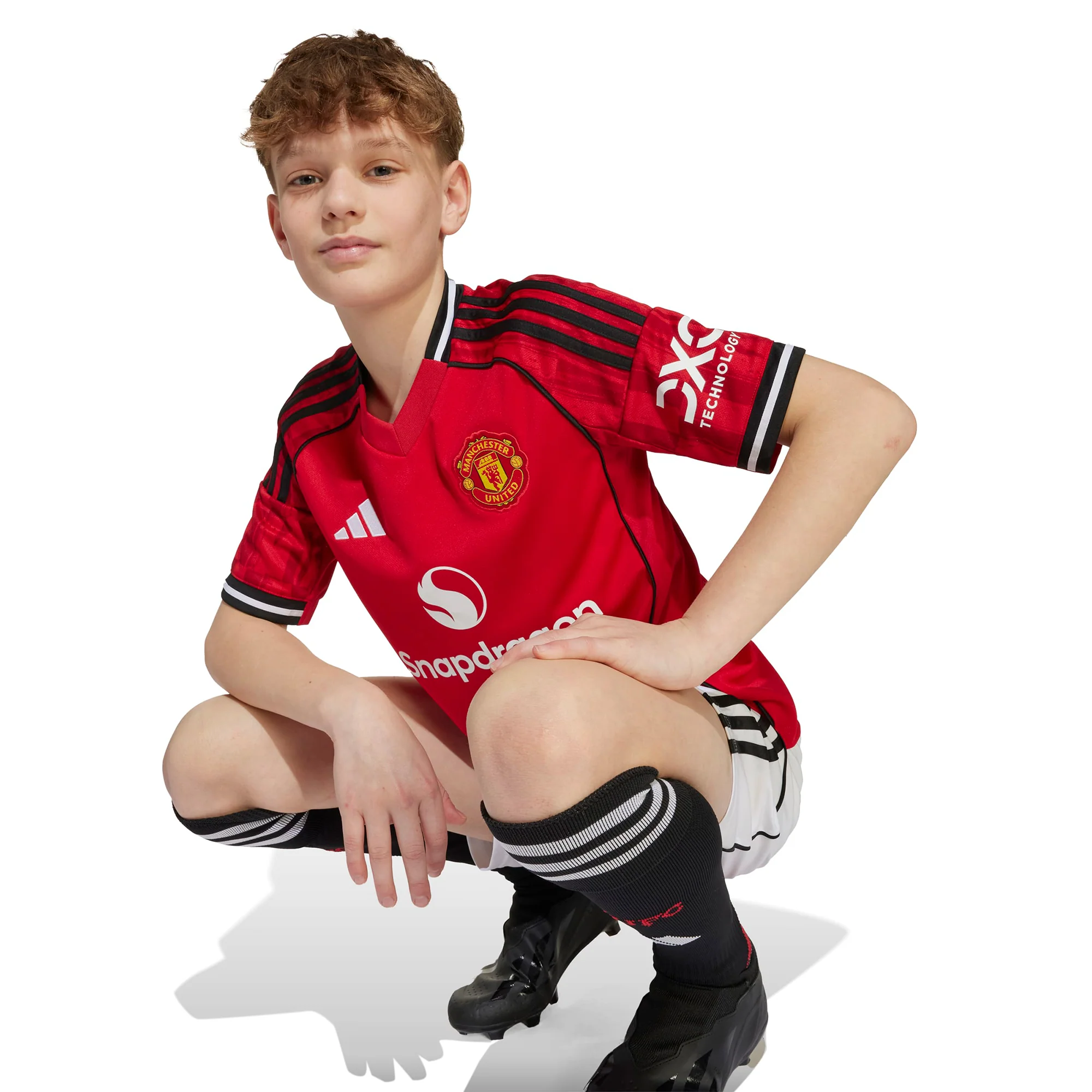 Man Utd 25/26 Home Football Shirt Jnr - Image 6