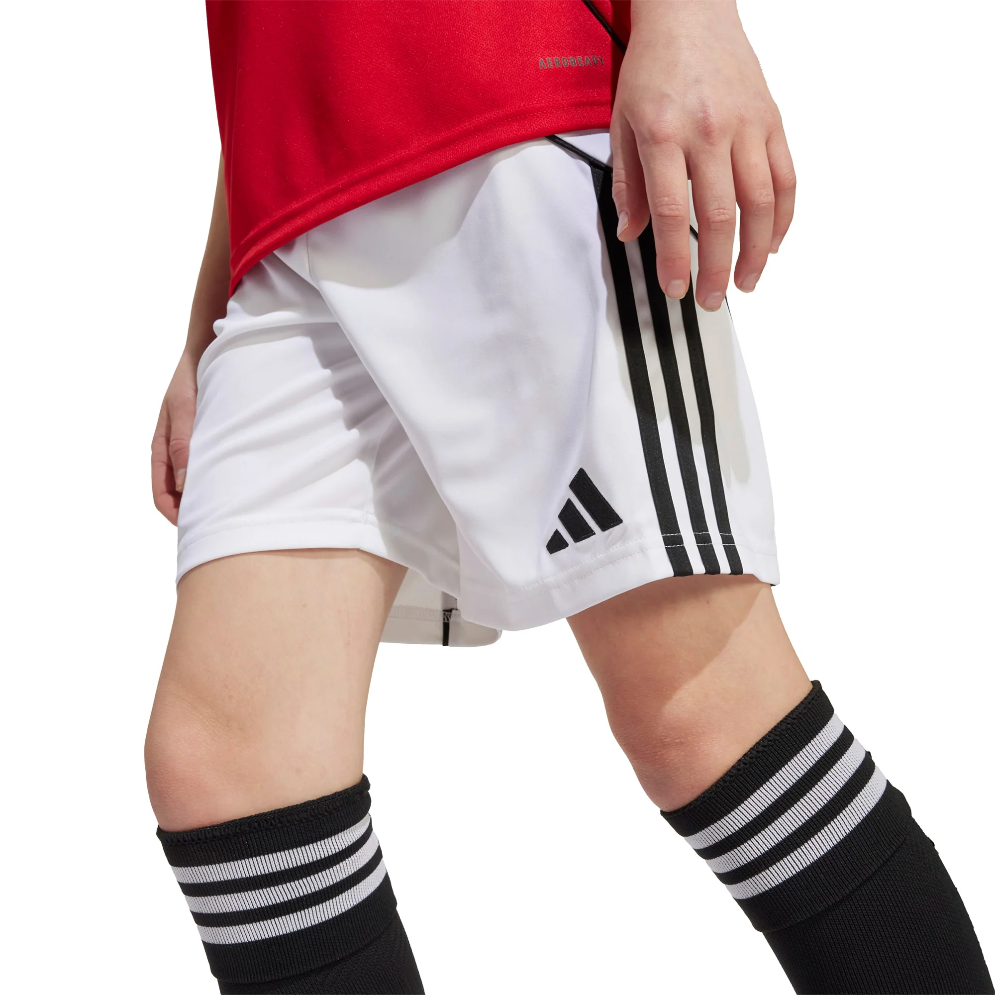 Man Utd 25/26 Home Football Shorts Jnr - Image 3