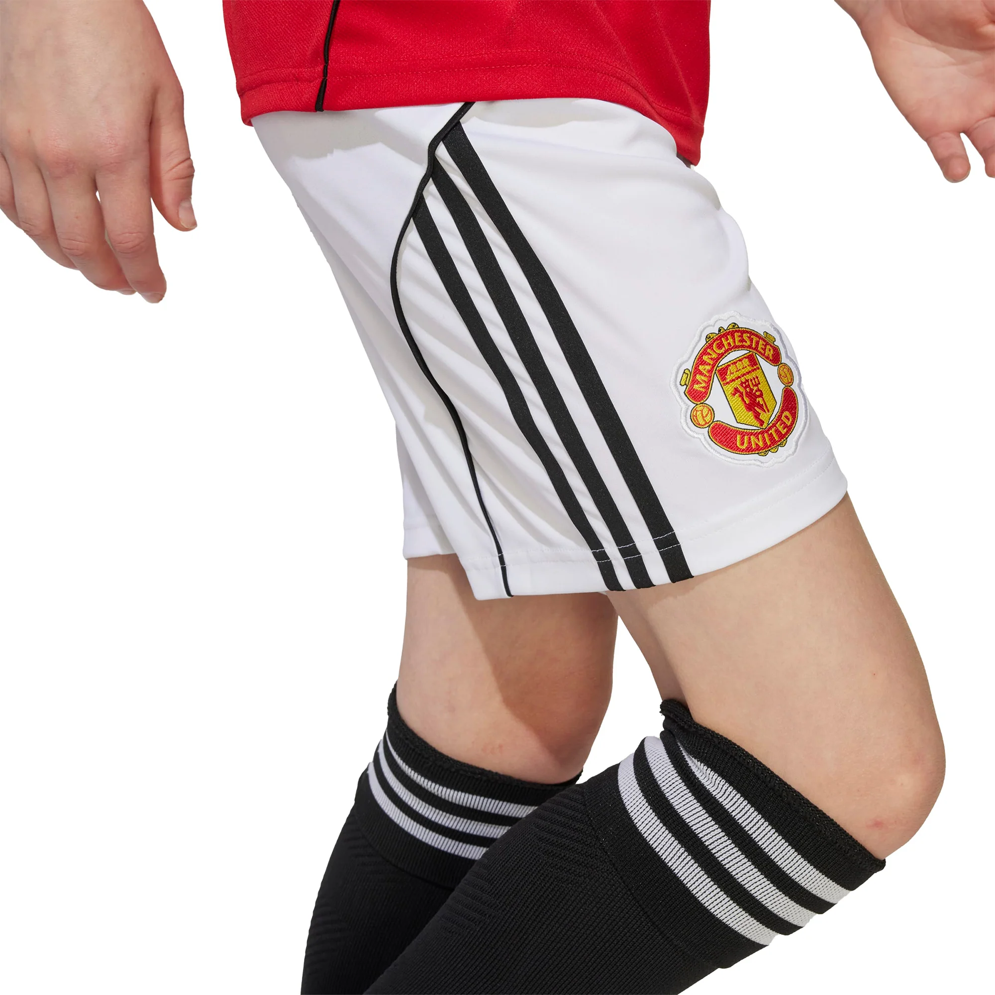 Man Utd 25/26 Home Football Shorts Jnr - Image 4