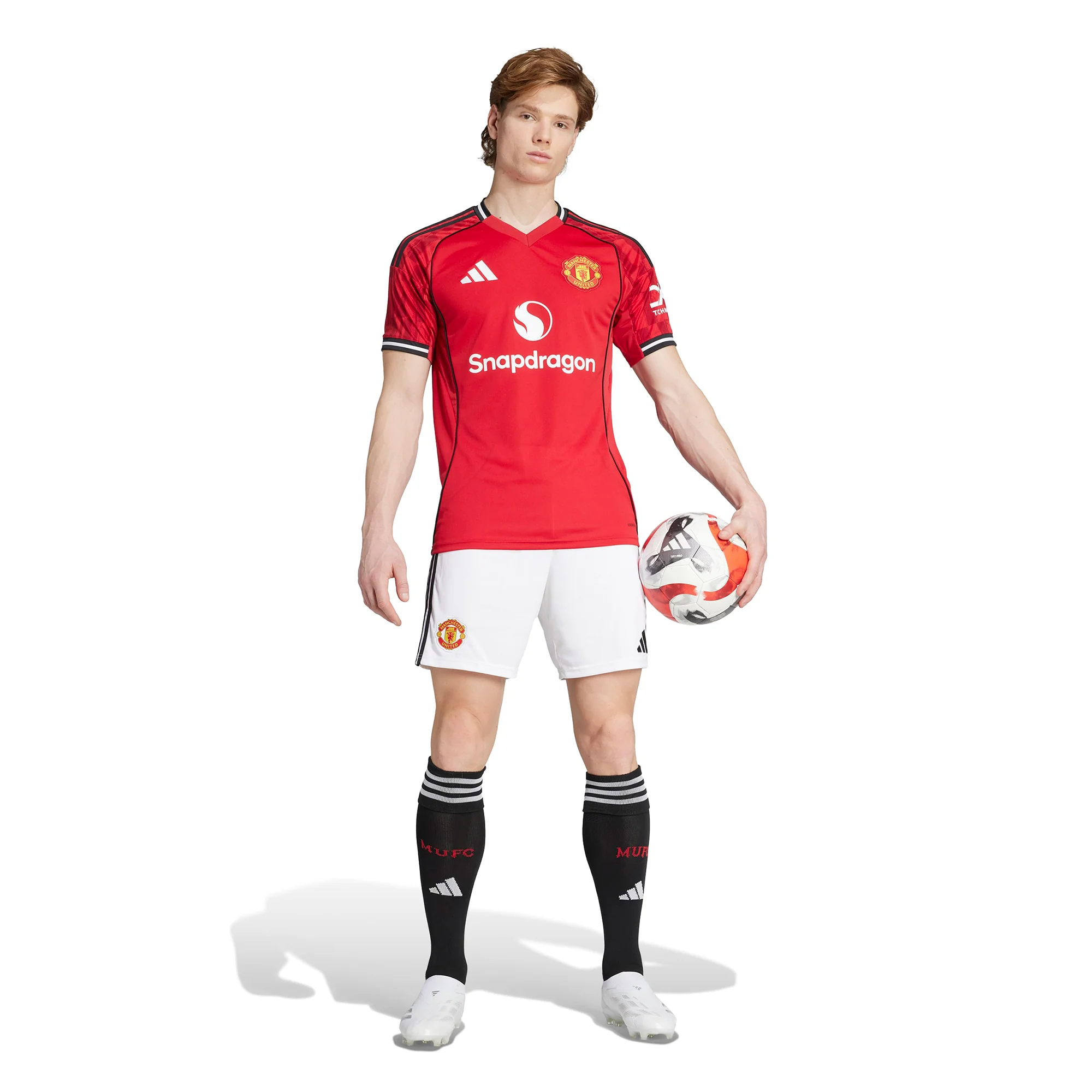 Man Utd 25/26 Home Football Shorts - Image 3