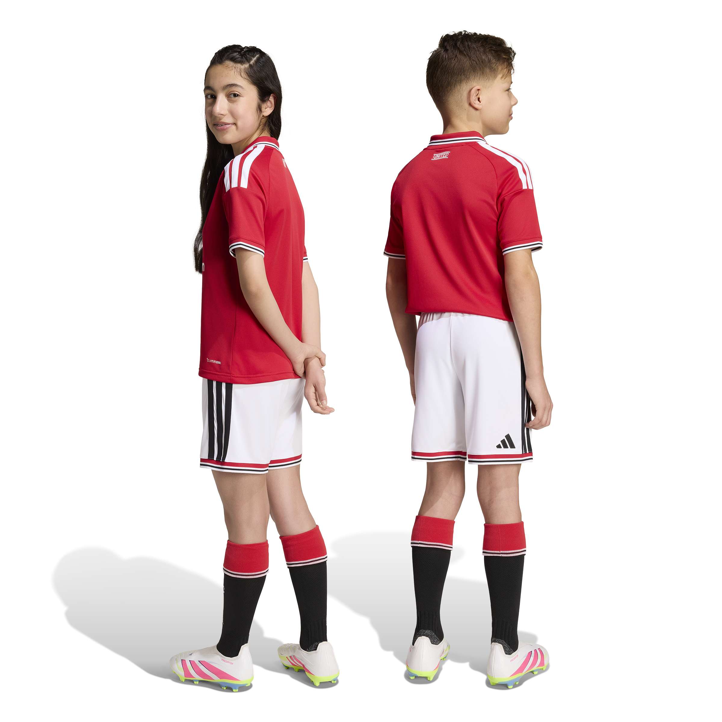 Man Utd 26/27 Home Football Shorts Jnr - Image 3