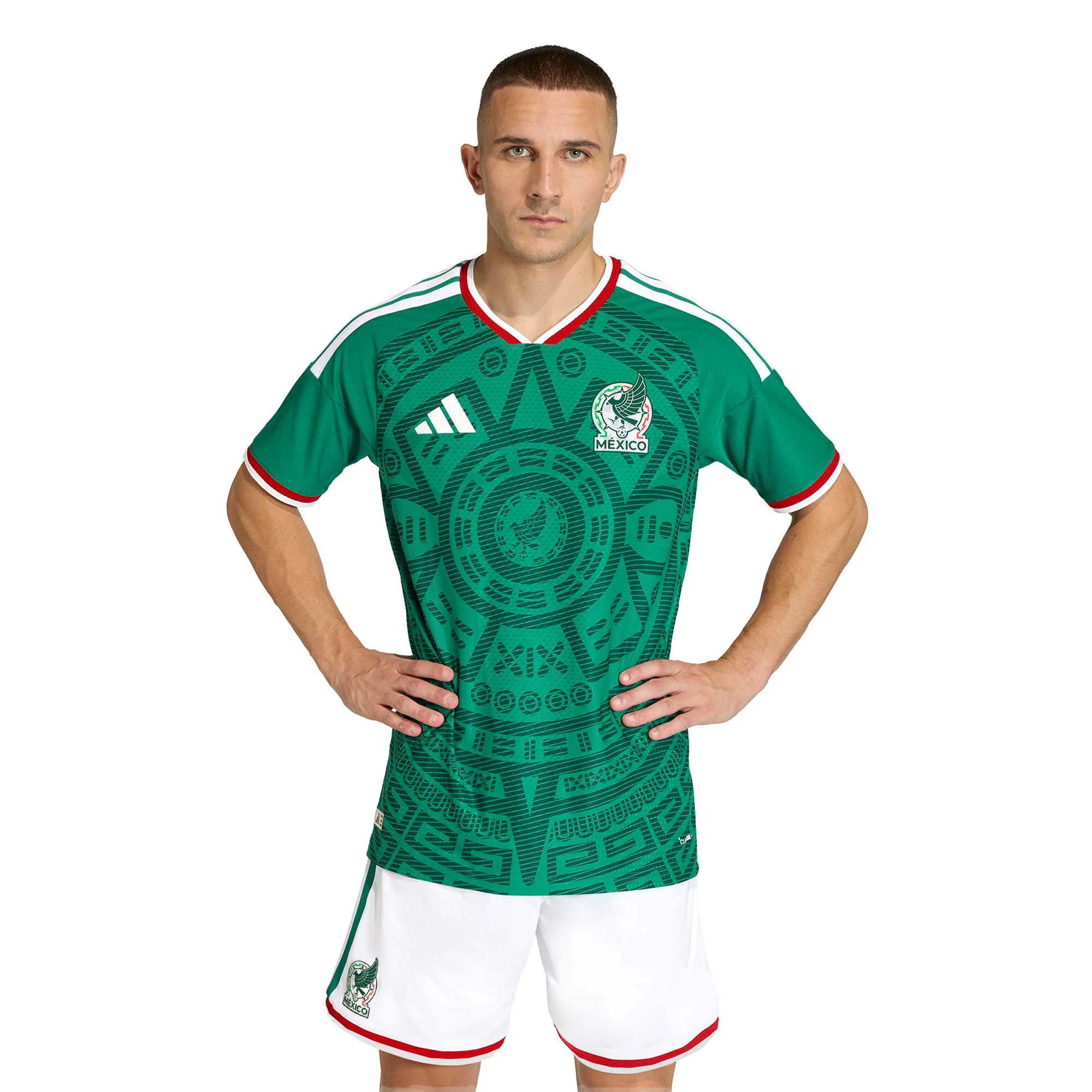 Mexico 26 Home Authentic Football Shirt