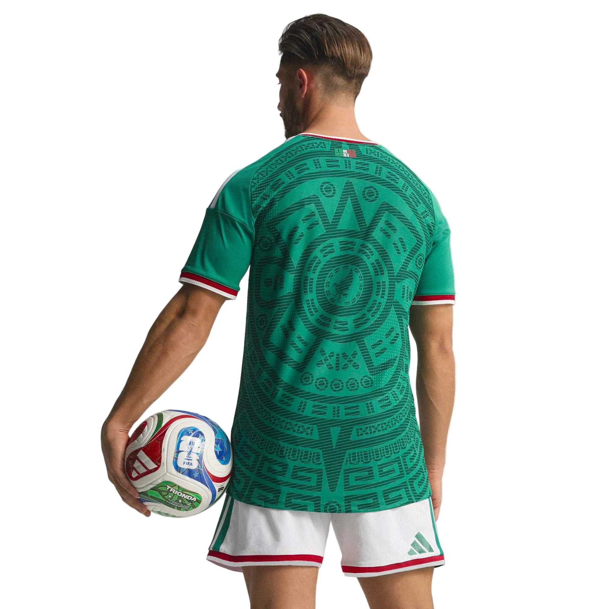 Mexico 26 Home Authentic Football Shirt - Image 3