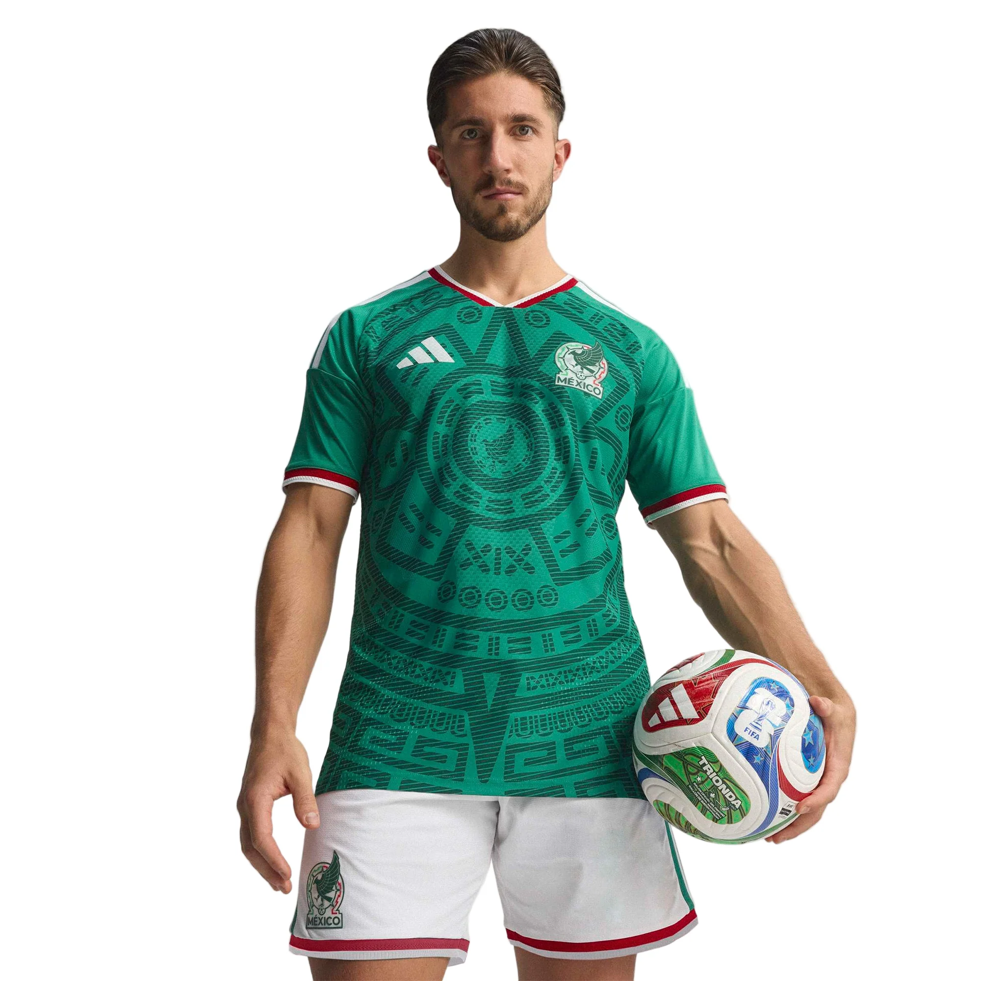 Mexico 26 Home Authentic Football Shirt - Image 4