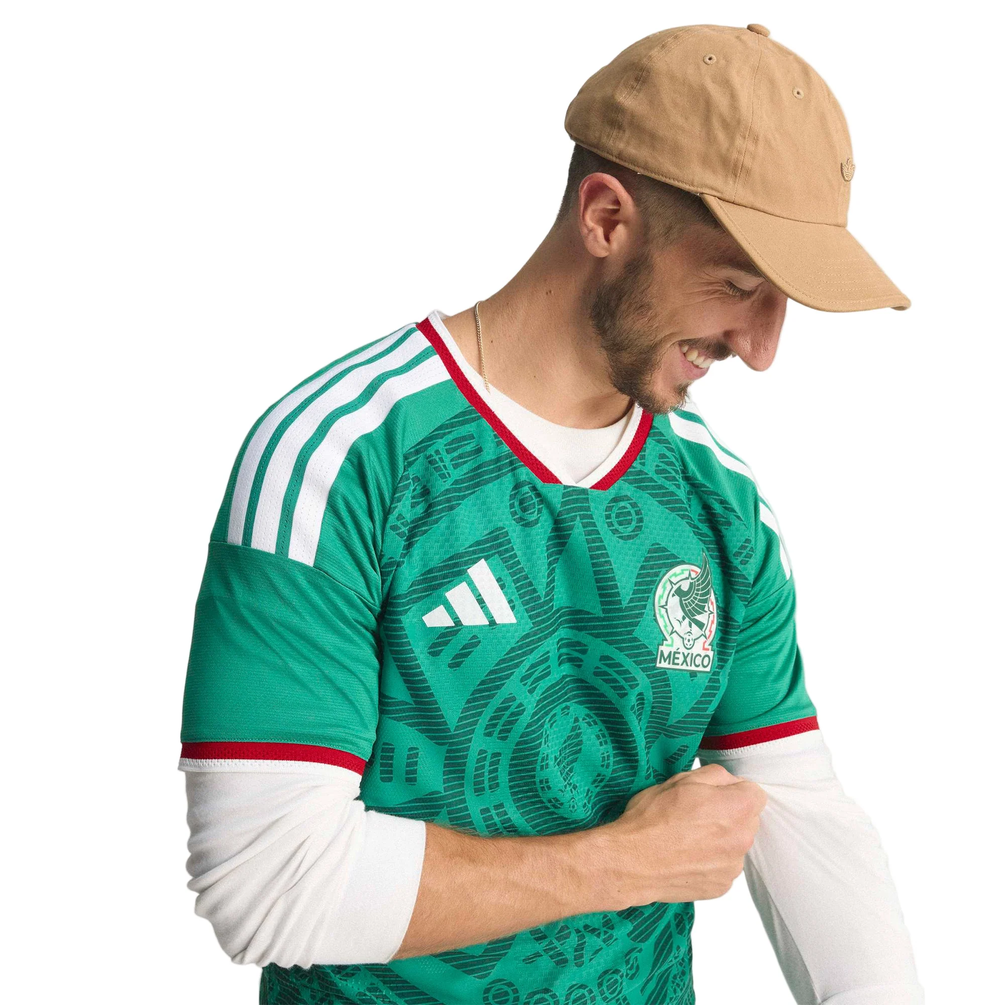Mexico 26 Home Authentic Football Shirt - Image 6