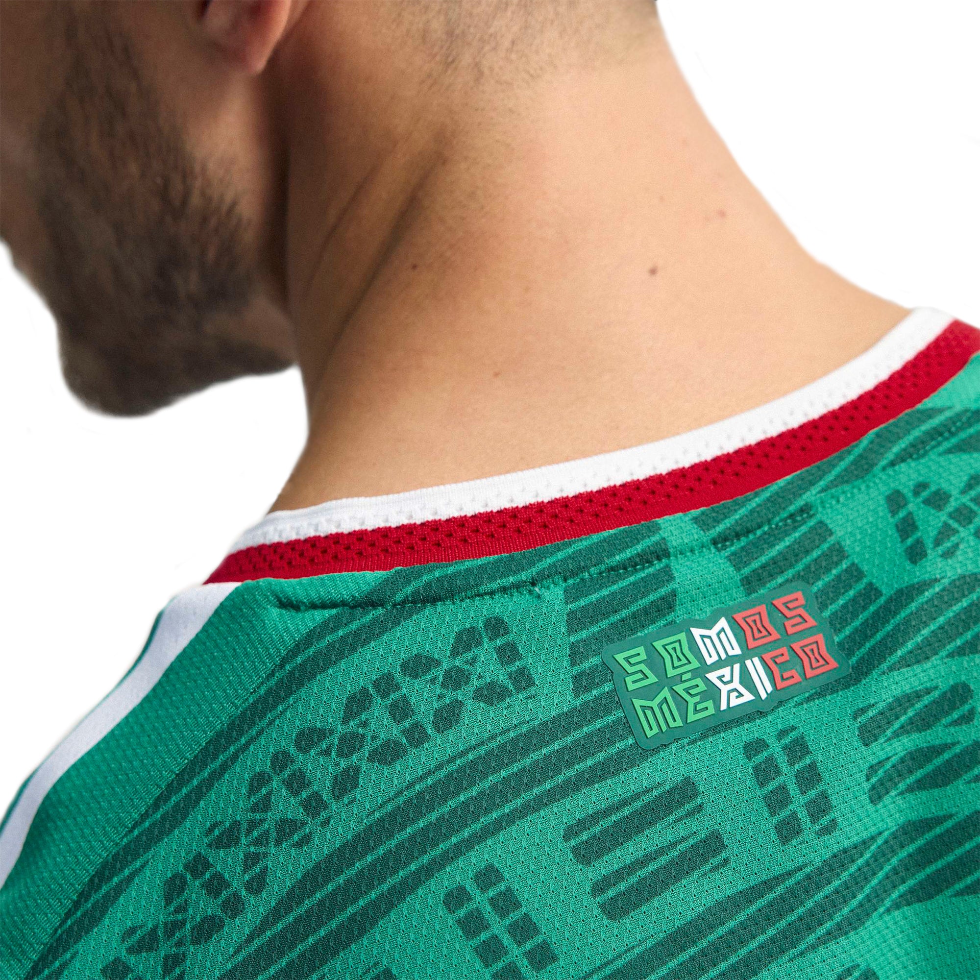 Mexico 26 Home Authentic Football Shirt - Image 7