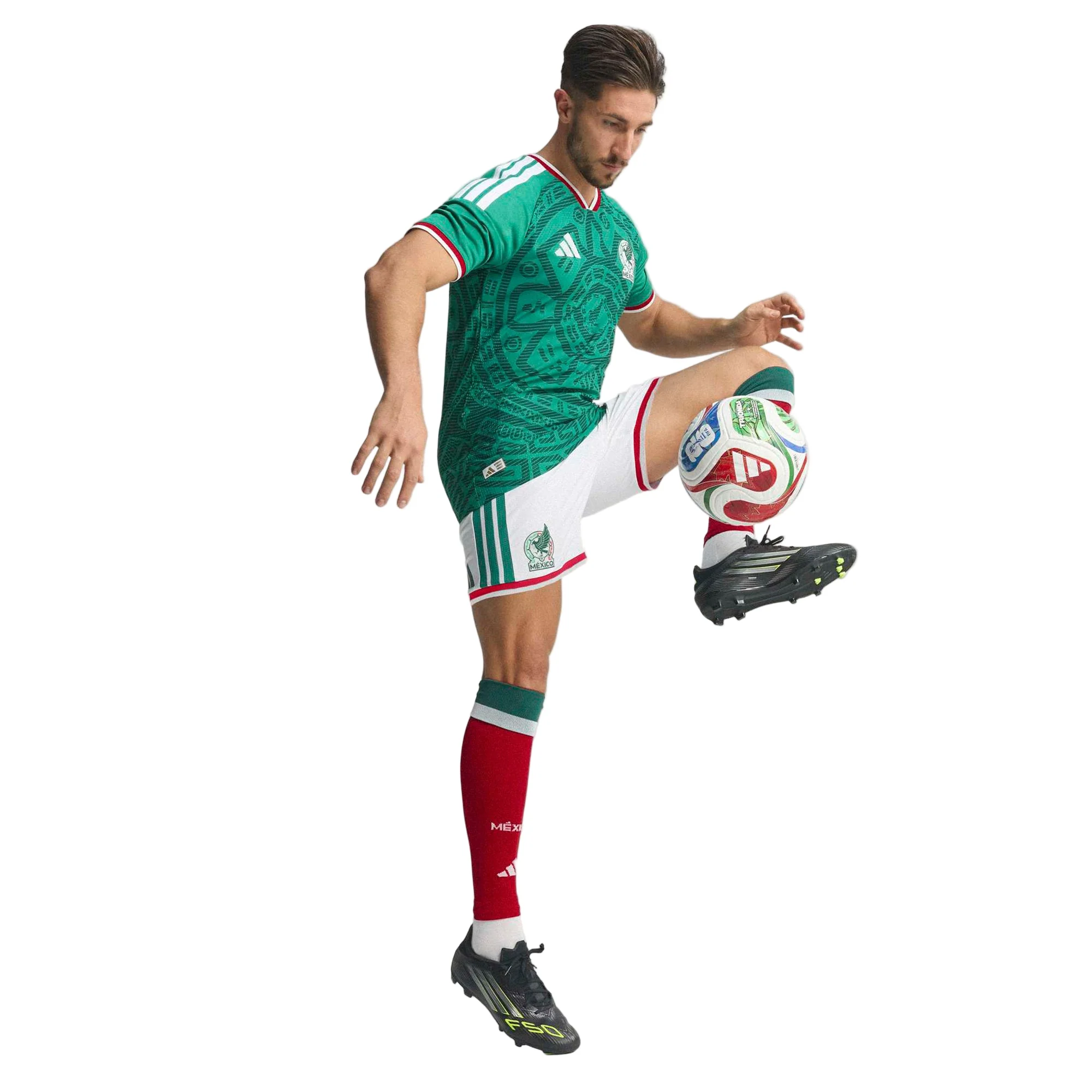 Mexico 26 Home Authentic Football Shirt - Image 8