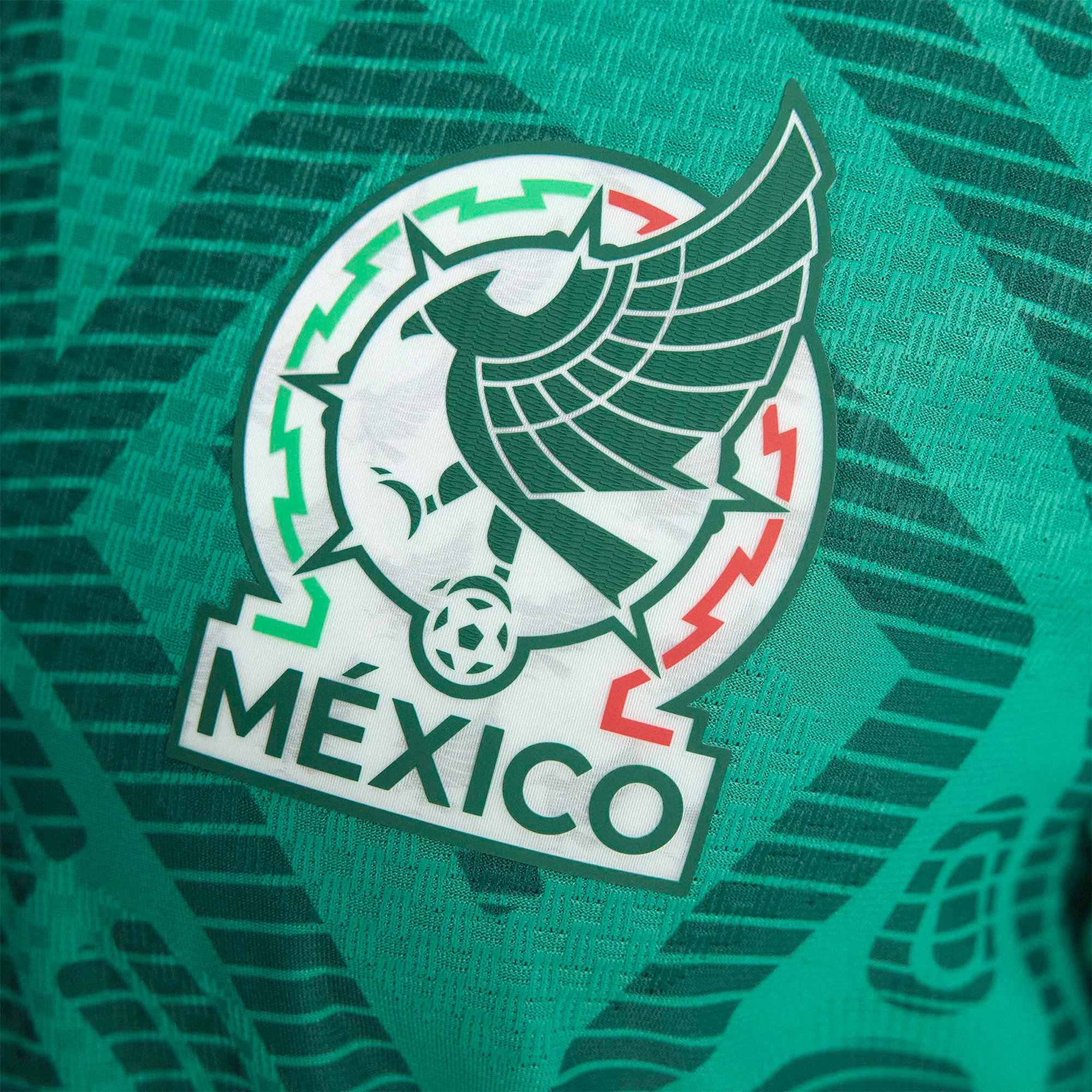 Mexico 26 Home Authentic Football Shirt - Image 9