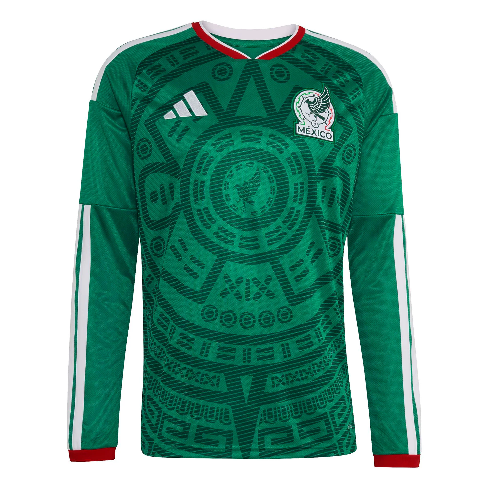 Mexico 26 Home Long Sleeve Football Shirt