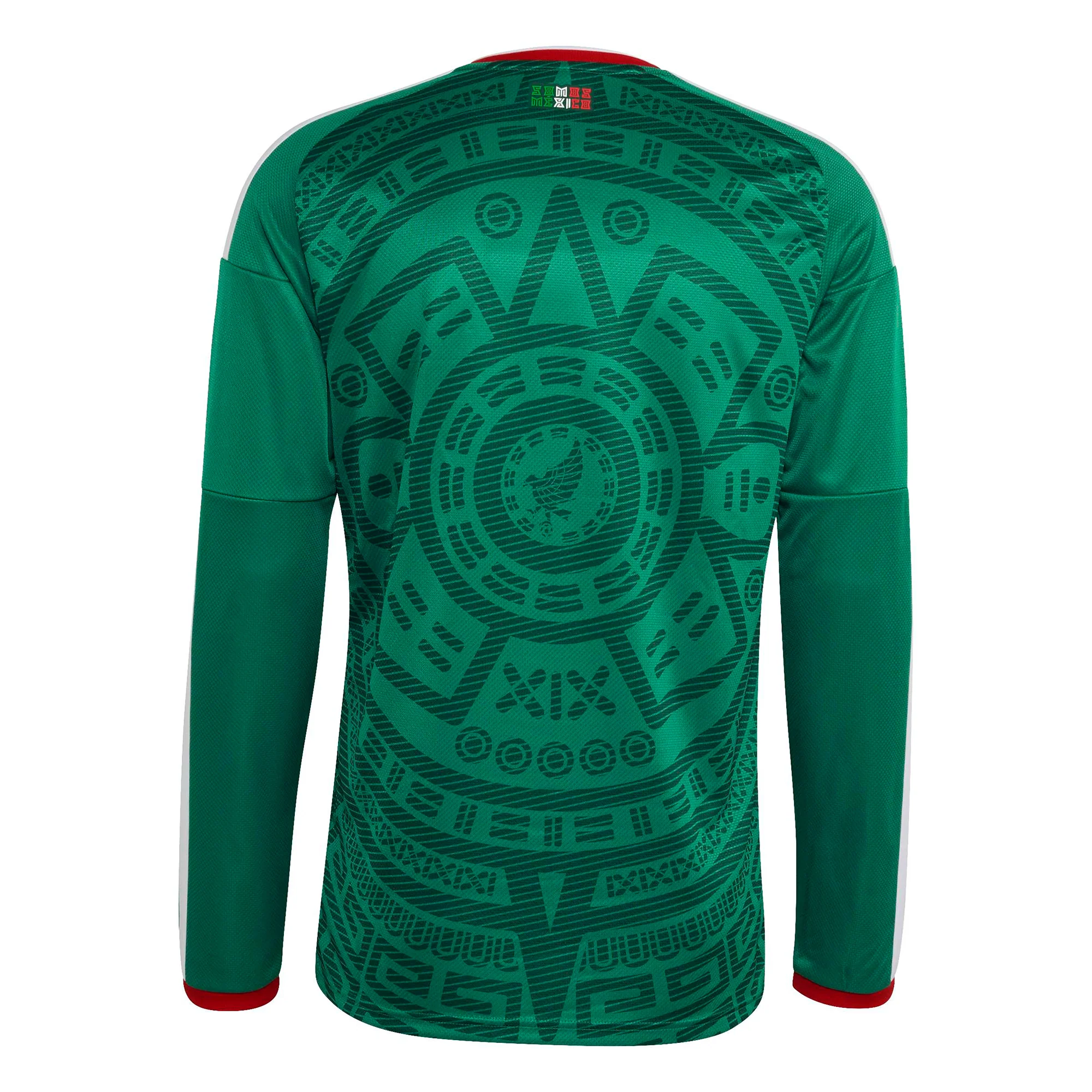Mexico 26 Home Long Sleeve Football Shirt - Image 2