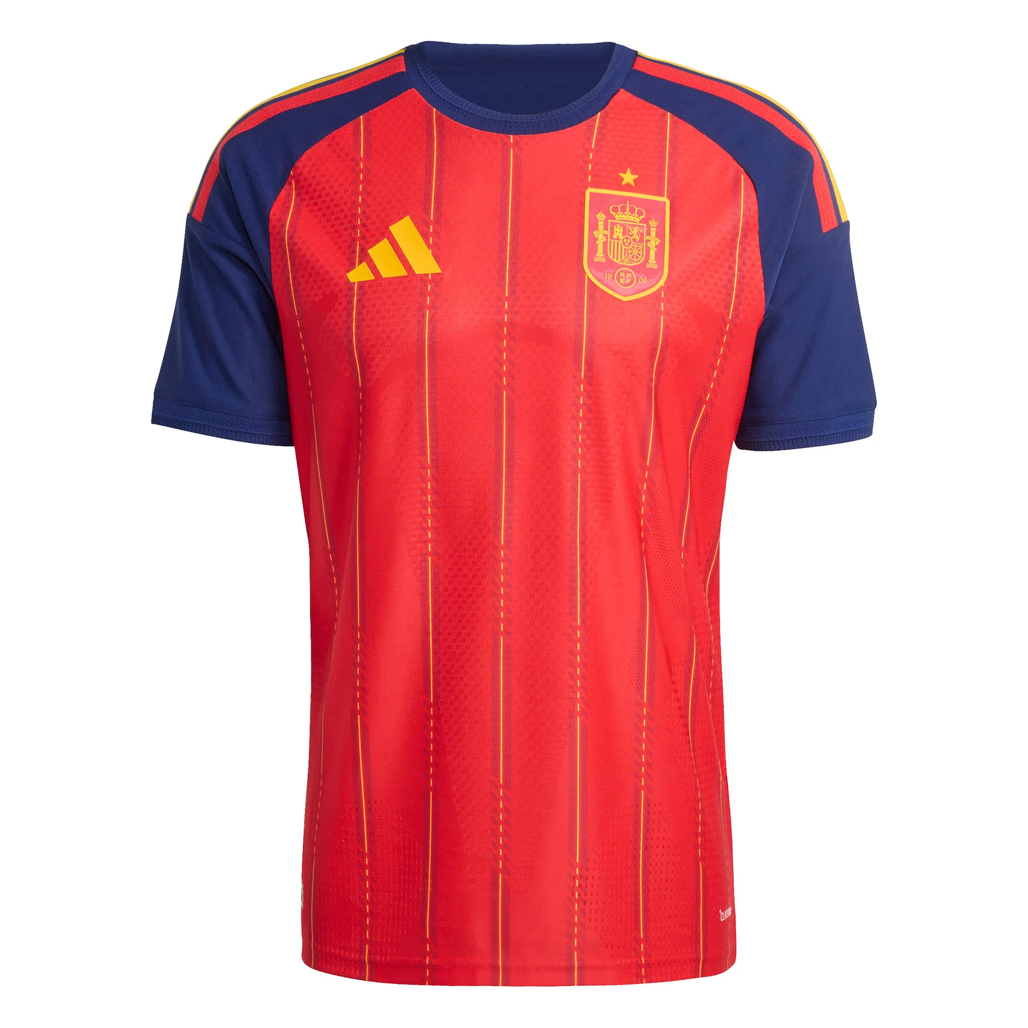 Spain 26 Home Authentic Football Shirt - Image 14